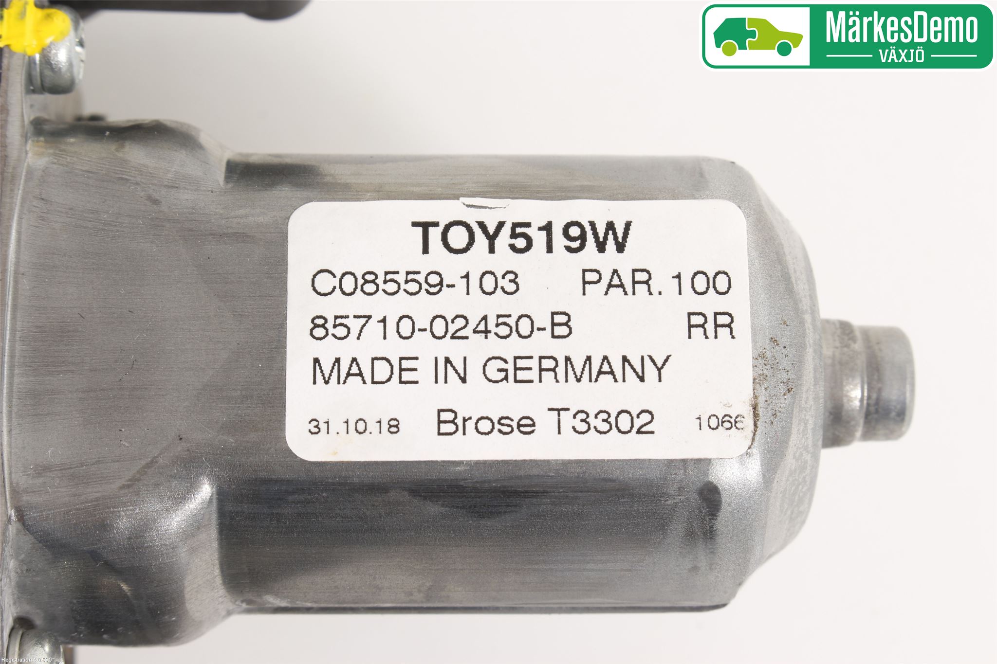 Toyota AURIS 13-19 Vindusheis El Komp