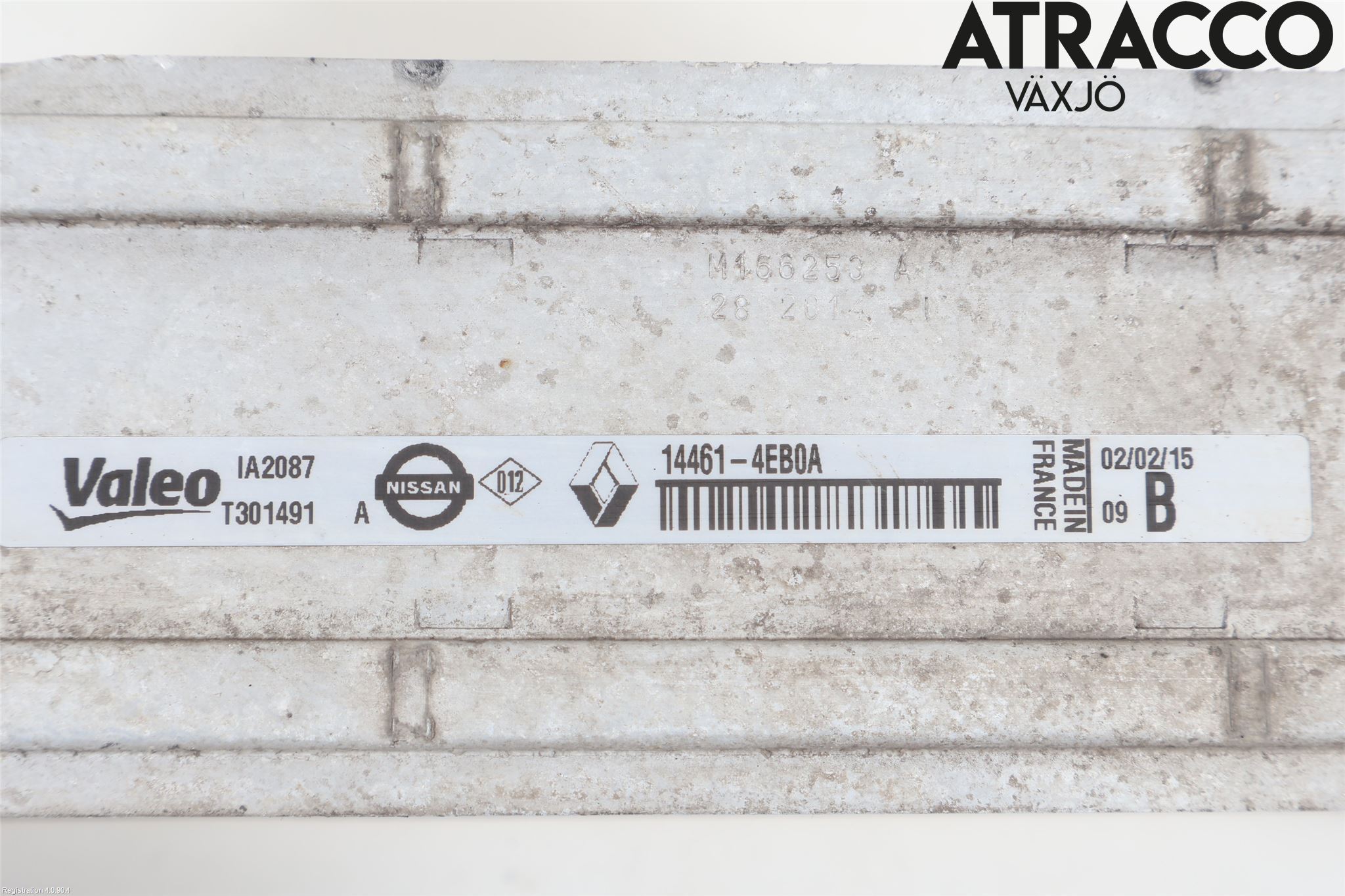 Nissan QASHQAI 14-17 Intercooler Radiator