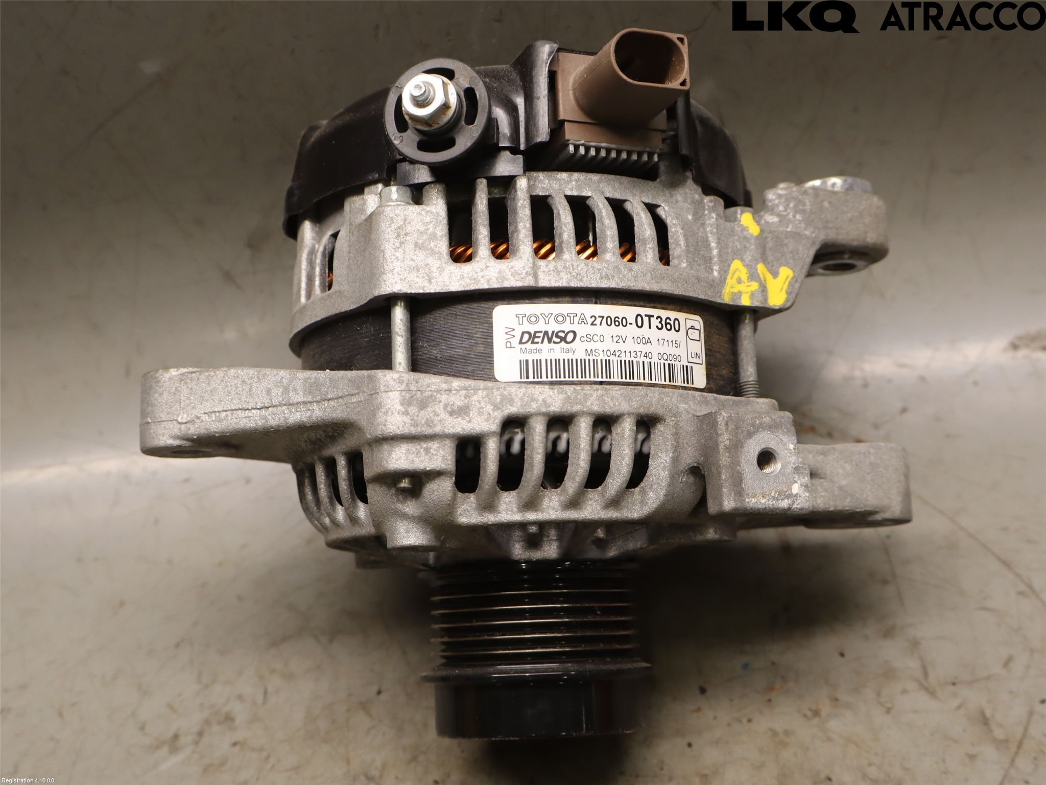 Toyota AVENSIS 16-18 Dynamo
