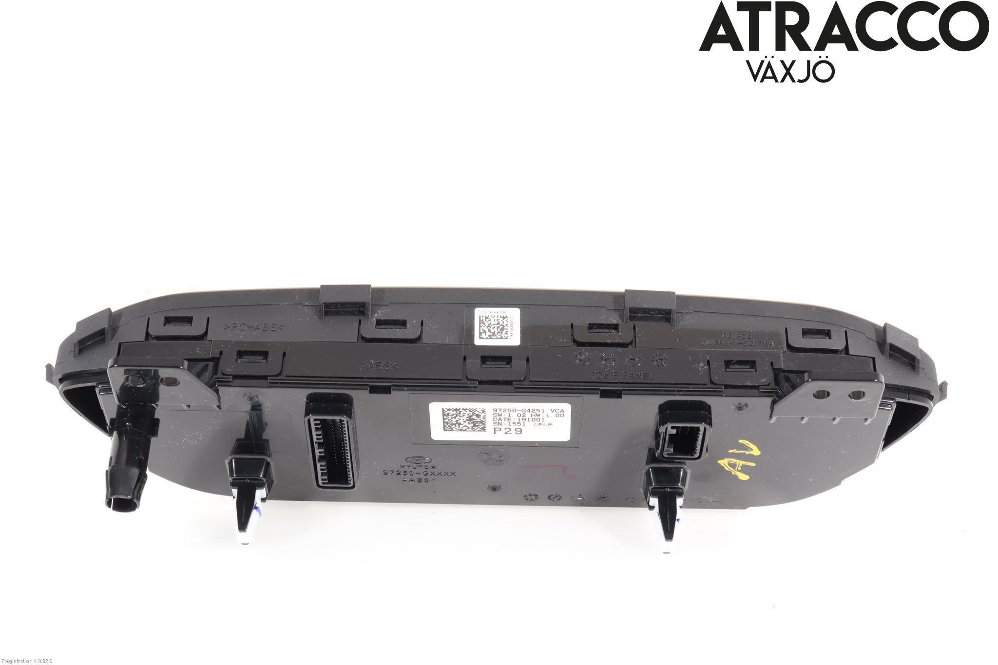 Hyundai i30 PD 17- Varme Ac Betjening-Display