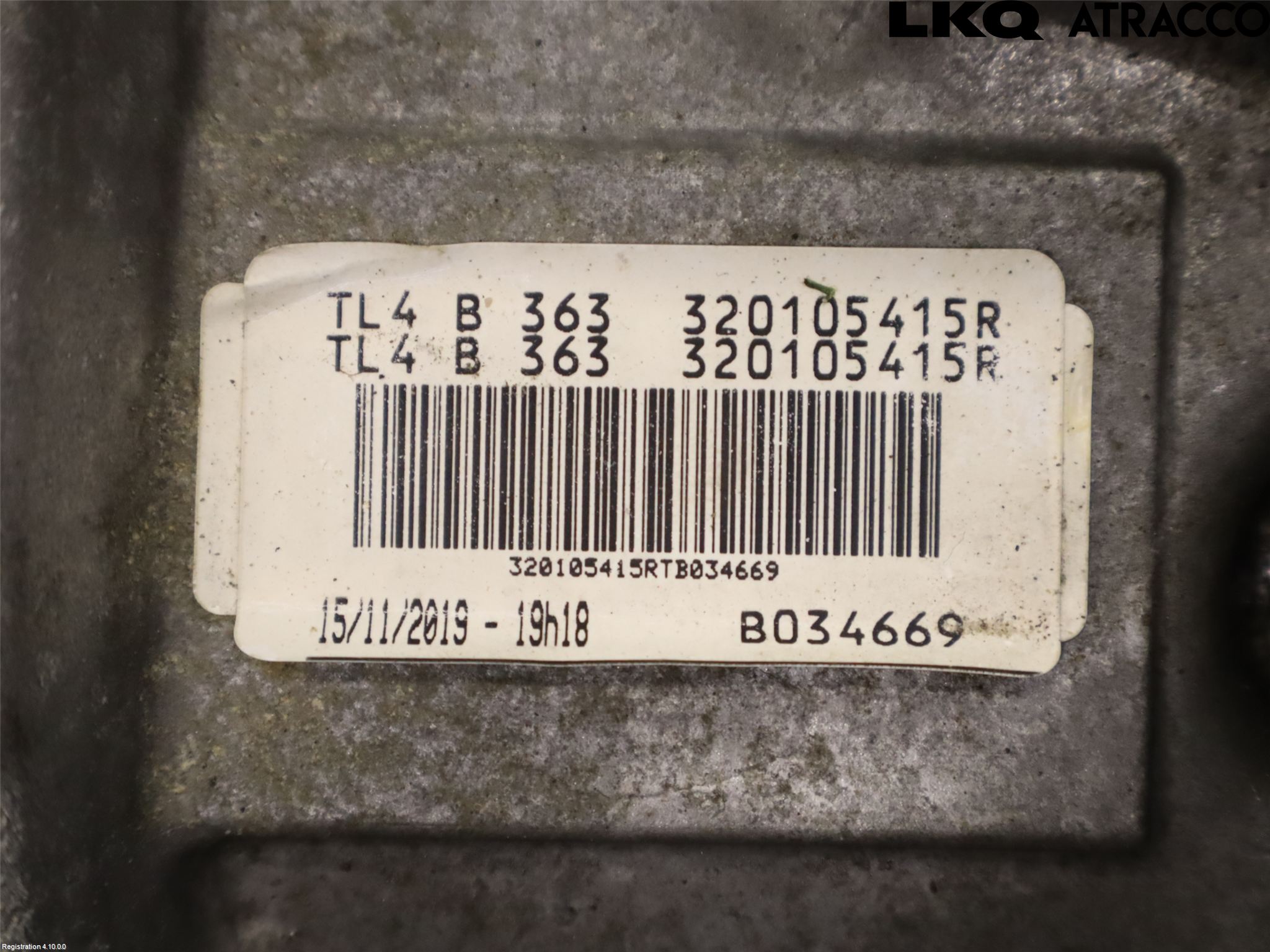 Nissan NV250 20-22 Gearkasse 6 Trinn