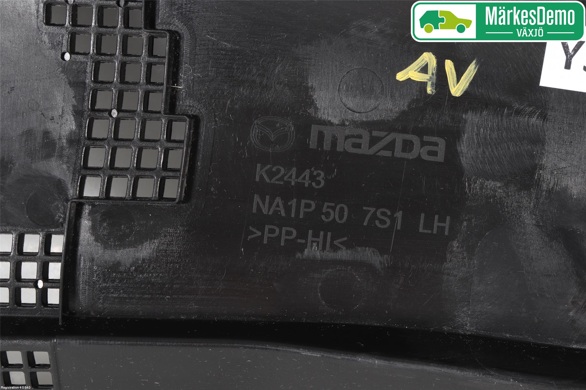 Mazda MX-5 IV (ND/ND2/ND3) MIATA 15- Visker Deksel-Grill-Under Frr