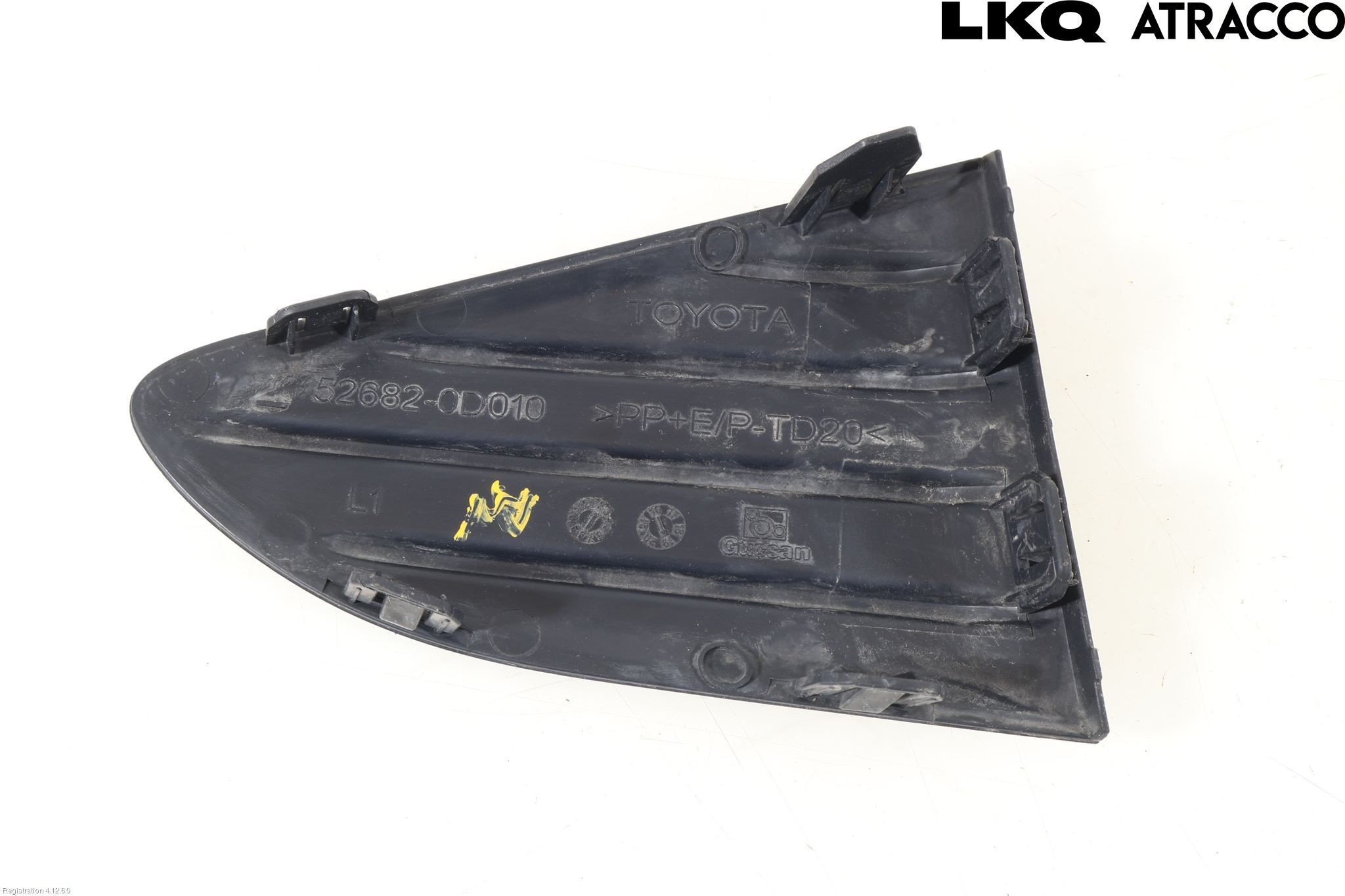 Toyota YARIS XP130 15-20 Støtfanger Bak Hjørne Venstre
