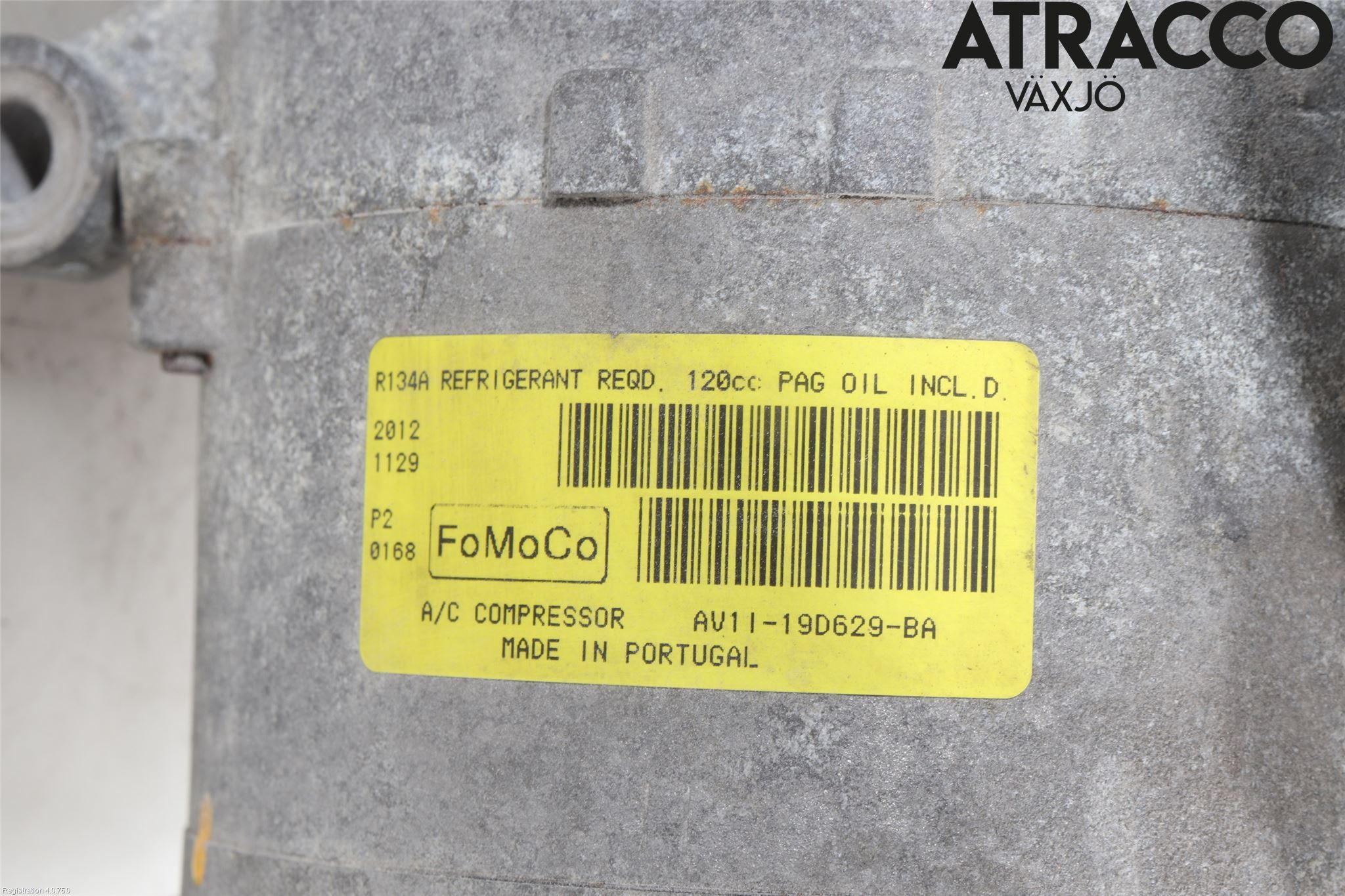 Ford FOCUS 11-14 Varme Ac Kompressor