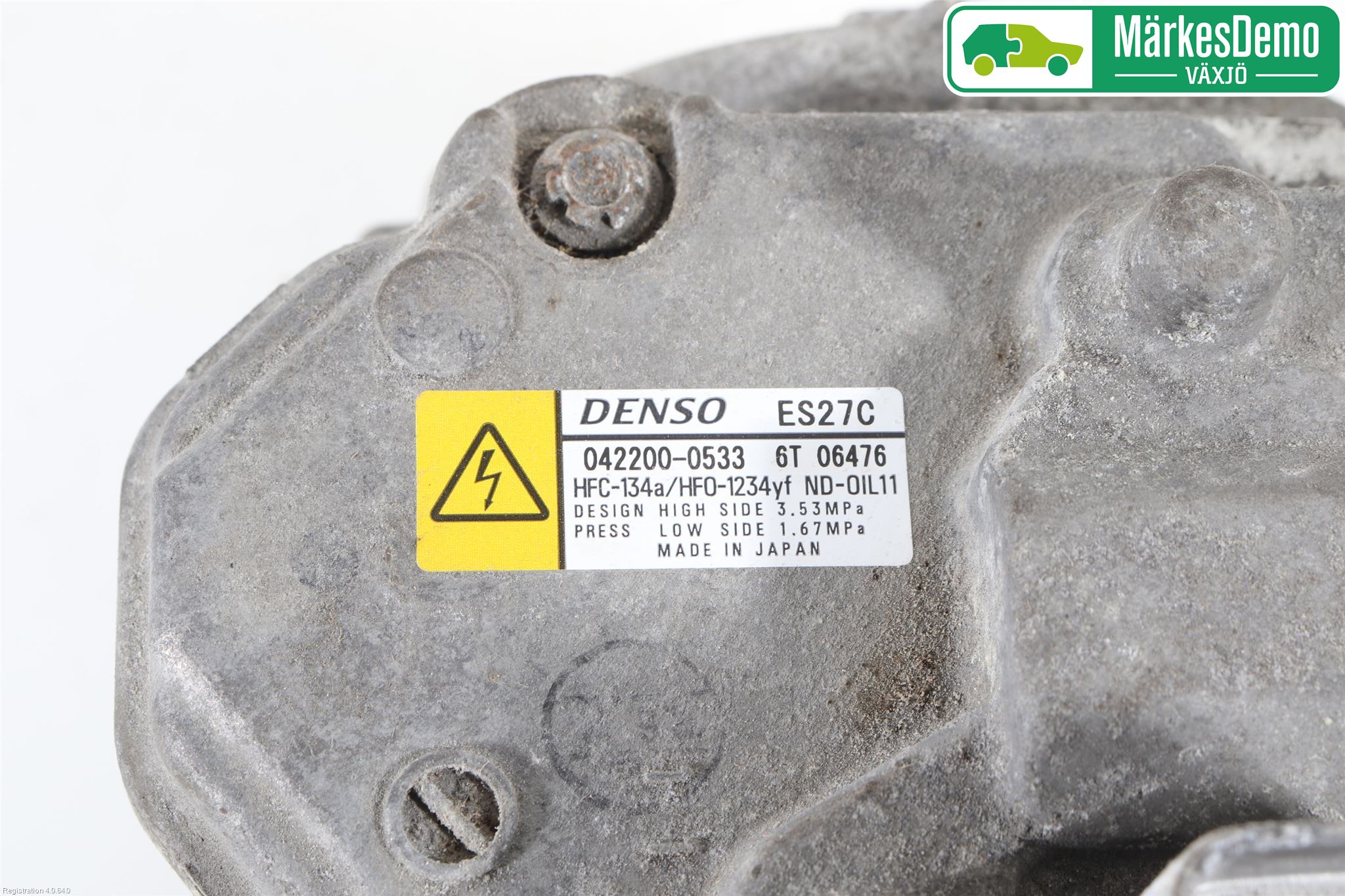 Lexus NX 300h 15-21 Varme Ac Kompressor