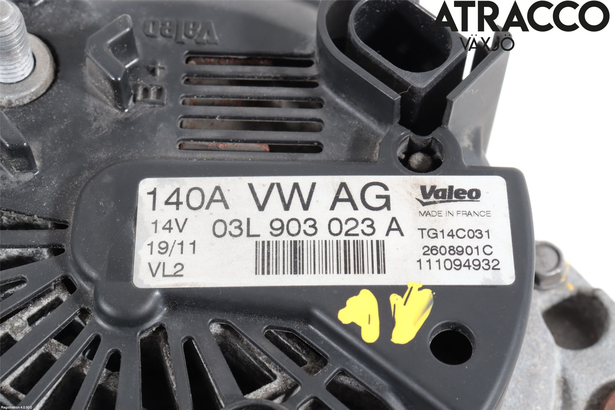 Volkswagen VW GOLF VI 09-13 Dynamo