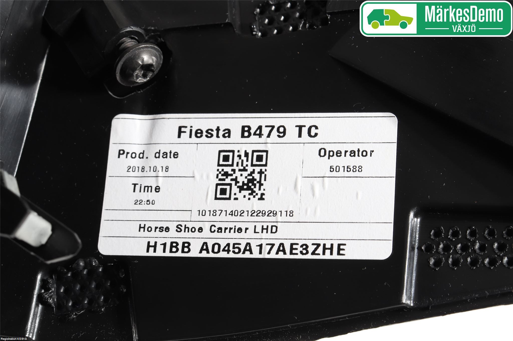 Ford FIESTA (VII) 18-23 Instrumentkonsoll Midt