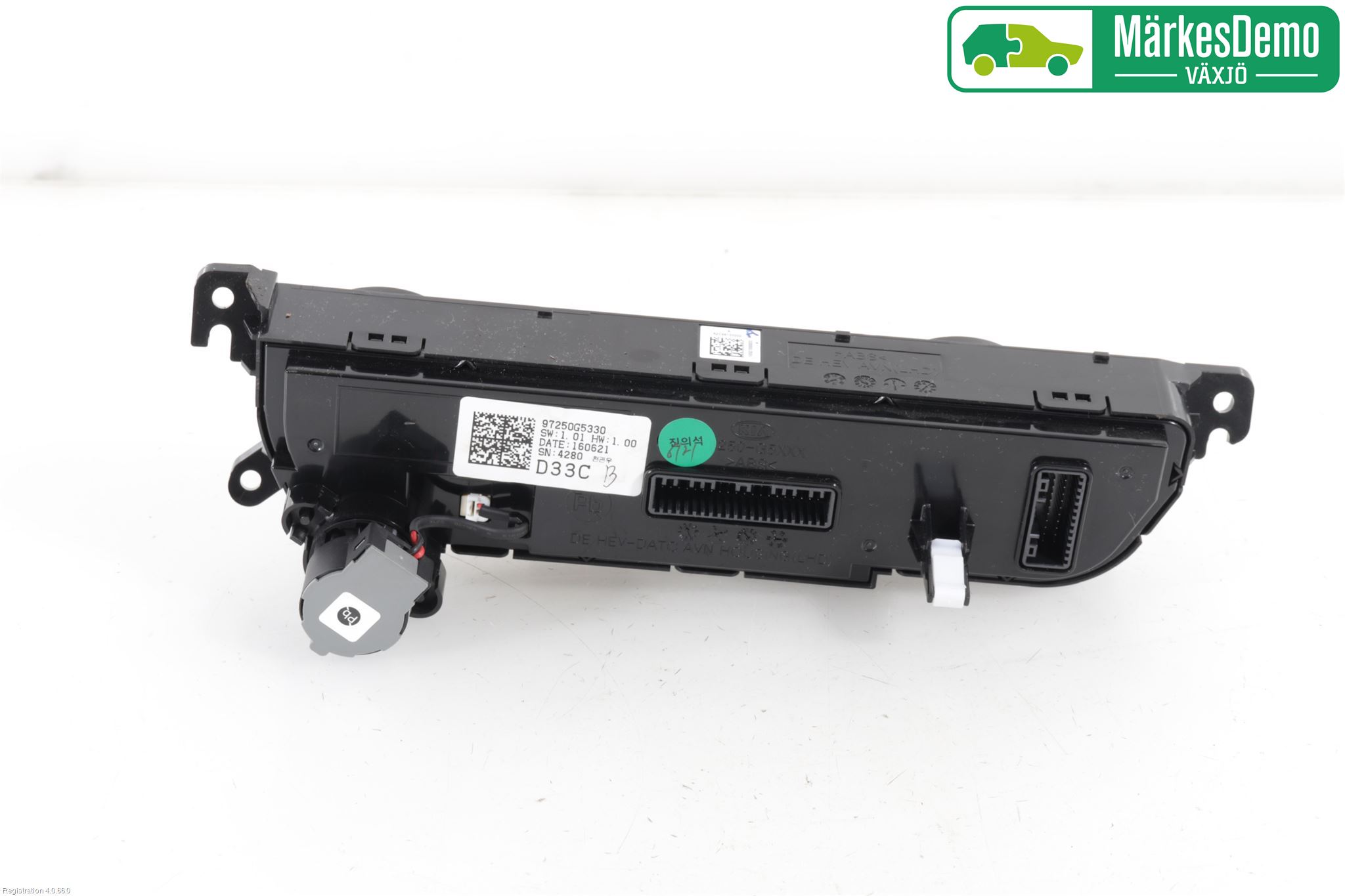 Kia NIRO (DE) 17-22 Varme Ac Betjening-Display
