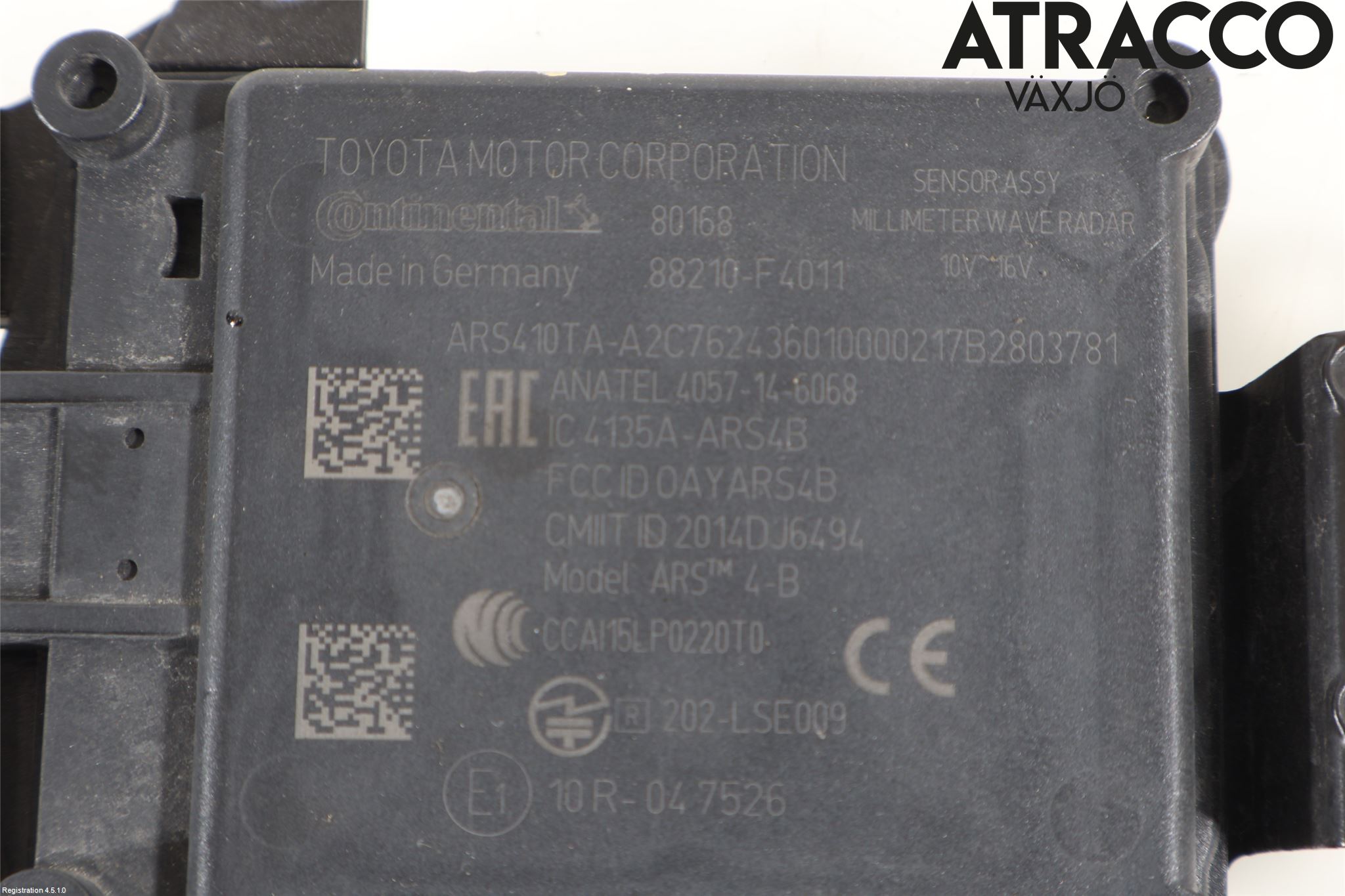 Toyota C-HR 16-23 Sensor Fartsbegrensning