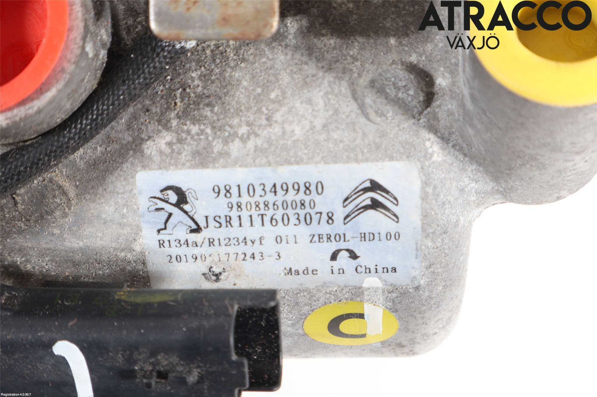 Peugeot 2008 13-20 Varme Ac Kompressor