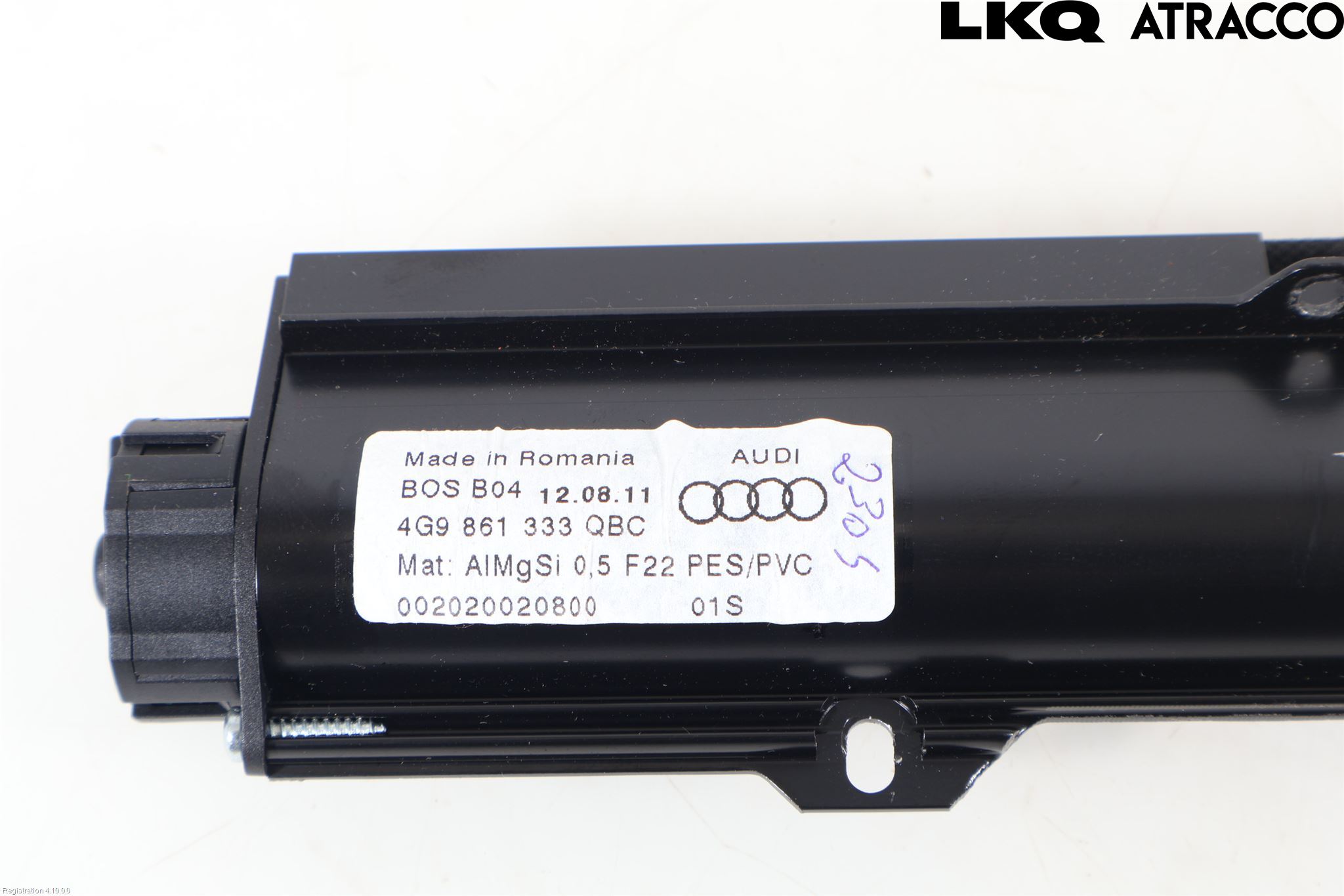 Audi A6/S6 4G 11-18 Innr Innsyn Beskytelse Stv
