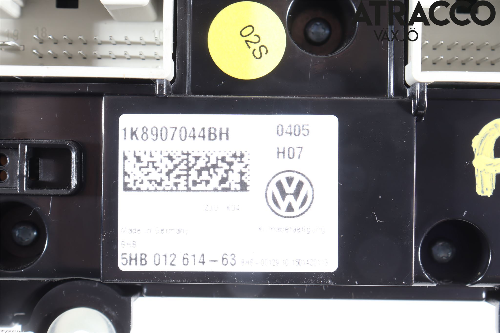 Volkswagen VW TIGUAN 07-16 Varme Ac Betjening-Display