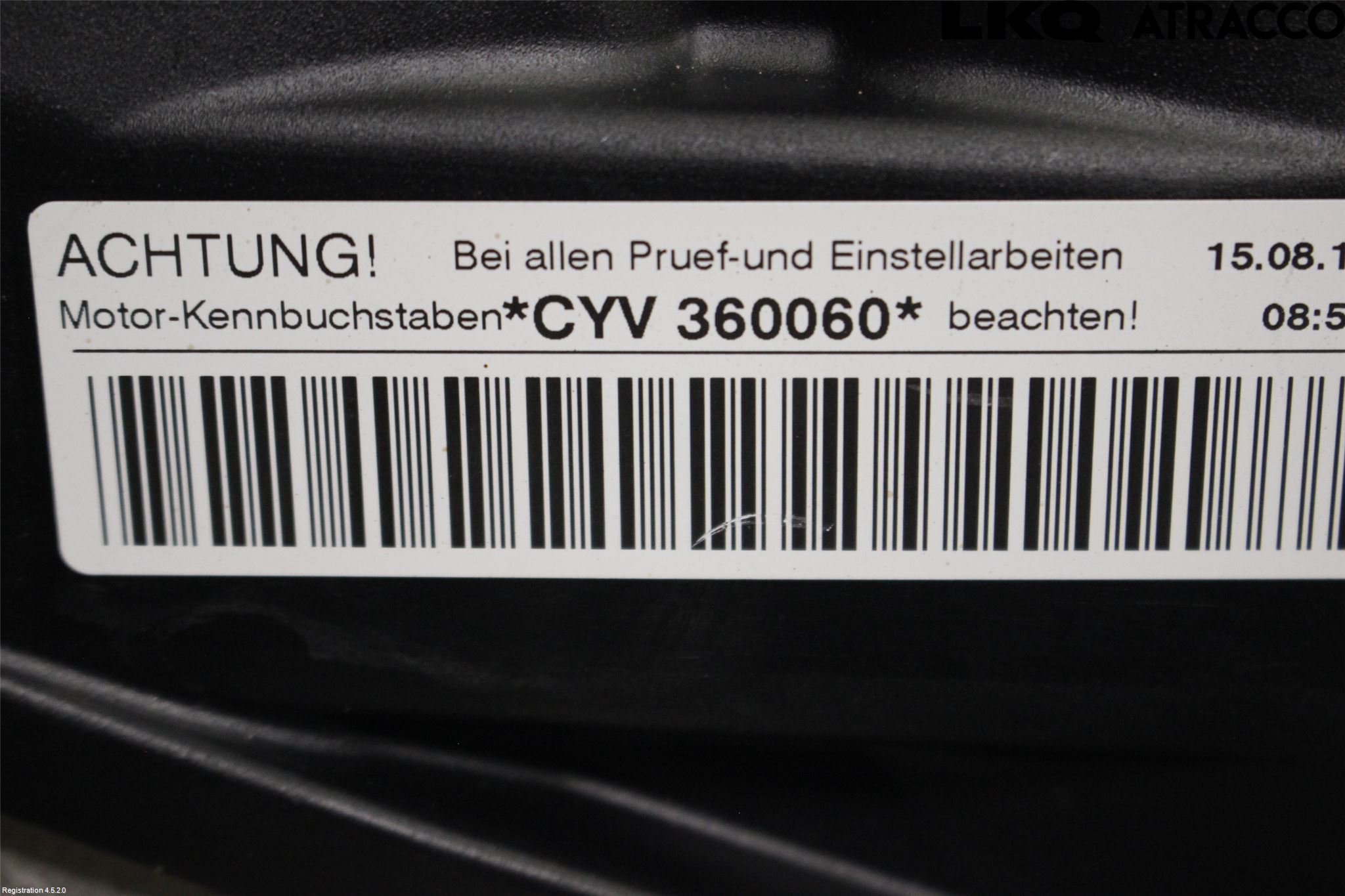 Volkswagen VW GOLF / E-GOLF VII 13-20 Motor Bensin