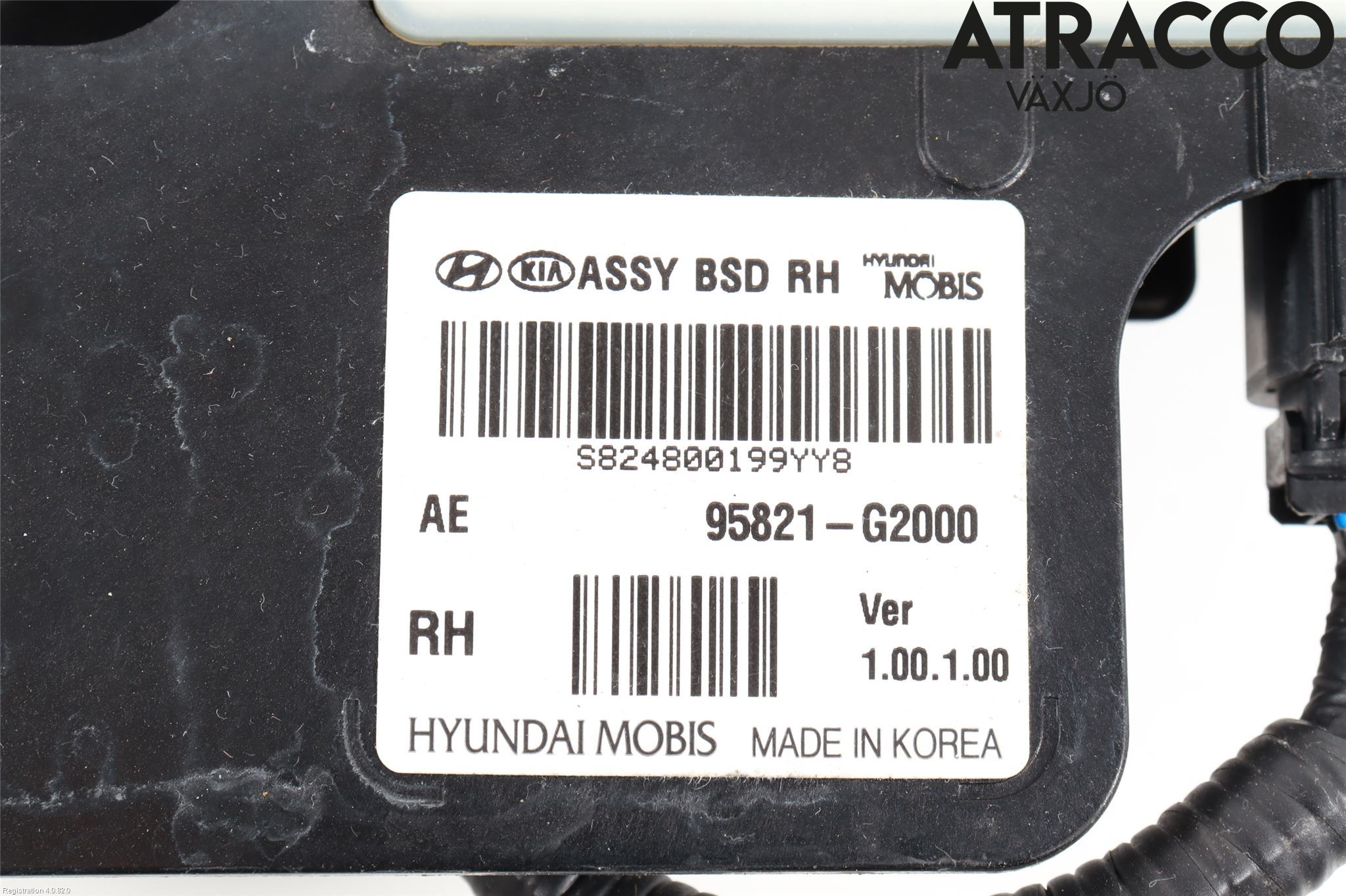 Hyundai IONIQ AE 17-22 Sensor Kollisjonsbeskyttelse