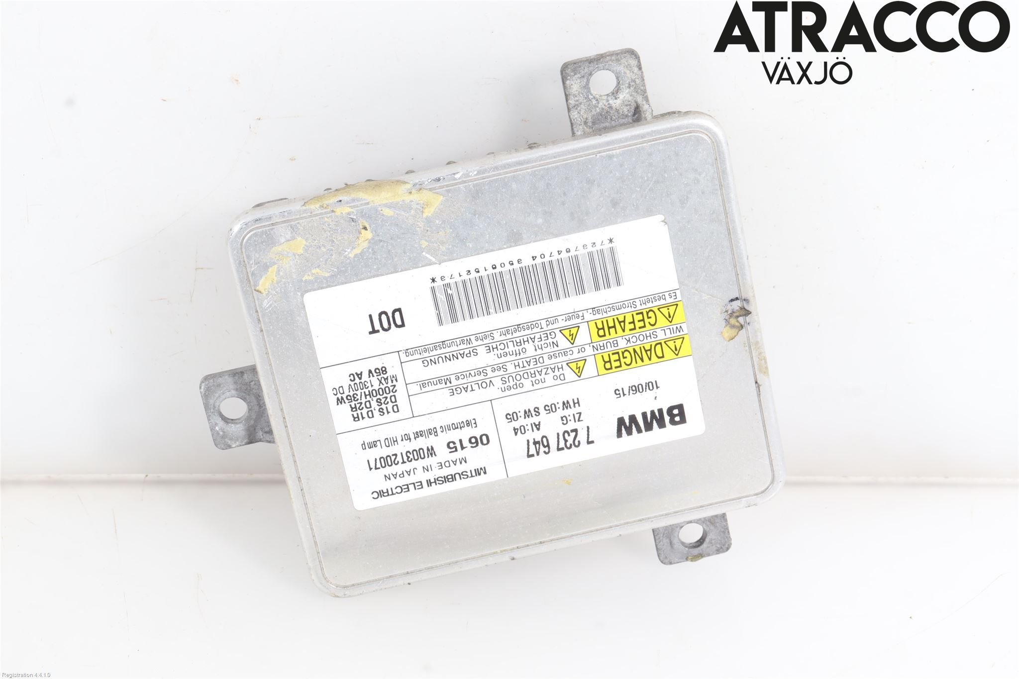 BMW 5 F10/F11/F18 09-17 Styreenhet Xenon