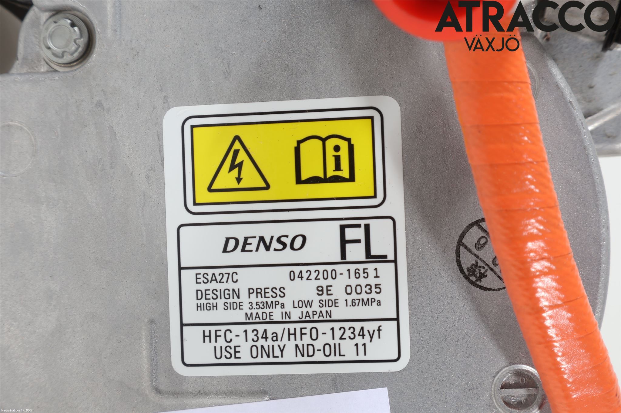 Honda E 20-23 Varme Ac Kompressor