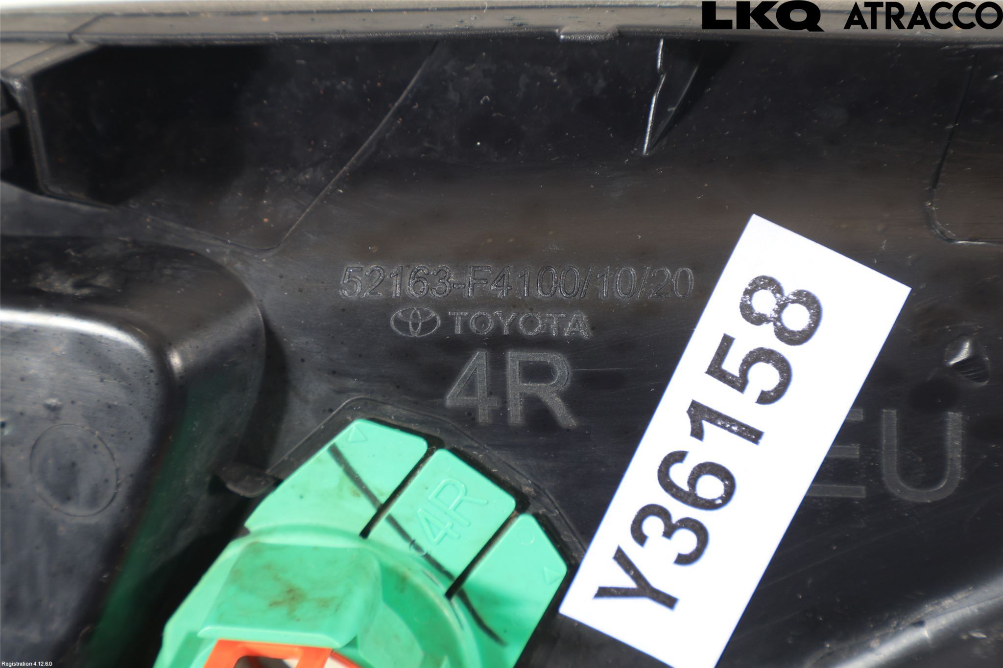 Toyota C-HR 16-23 Støtfanger Bak Hjørne Høyre