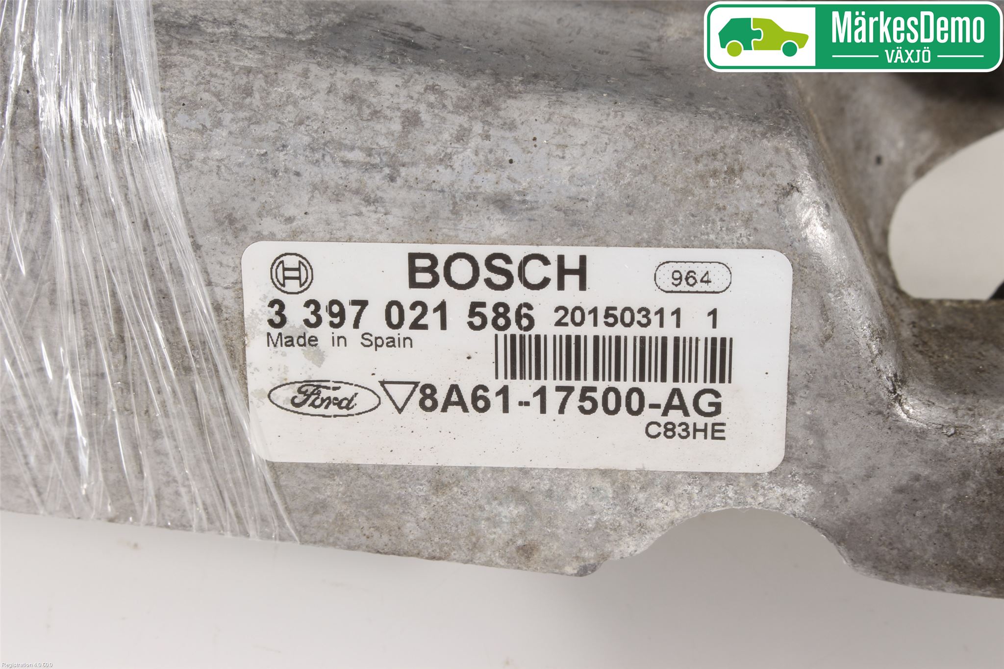 Ford FIESTA 13-17 Viskeroverføring Frontrute