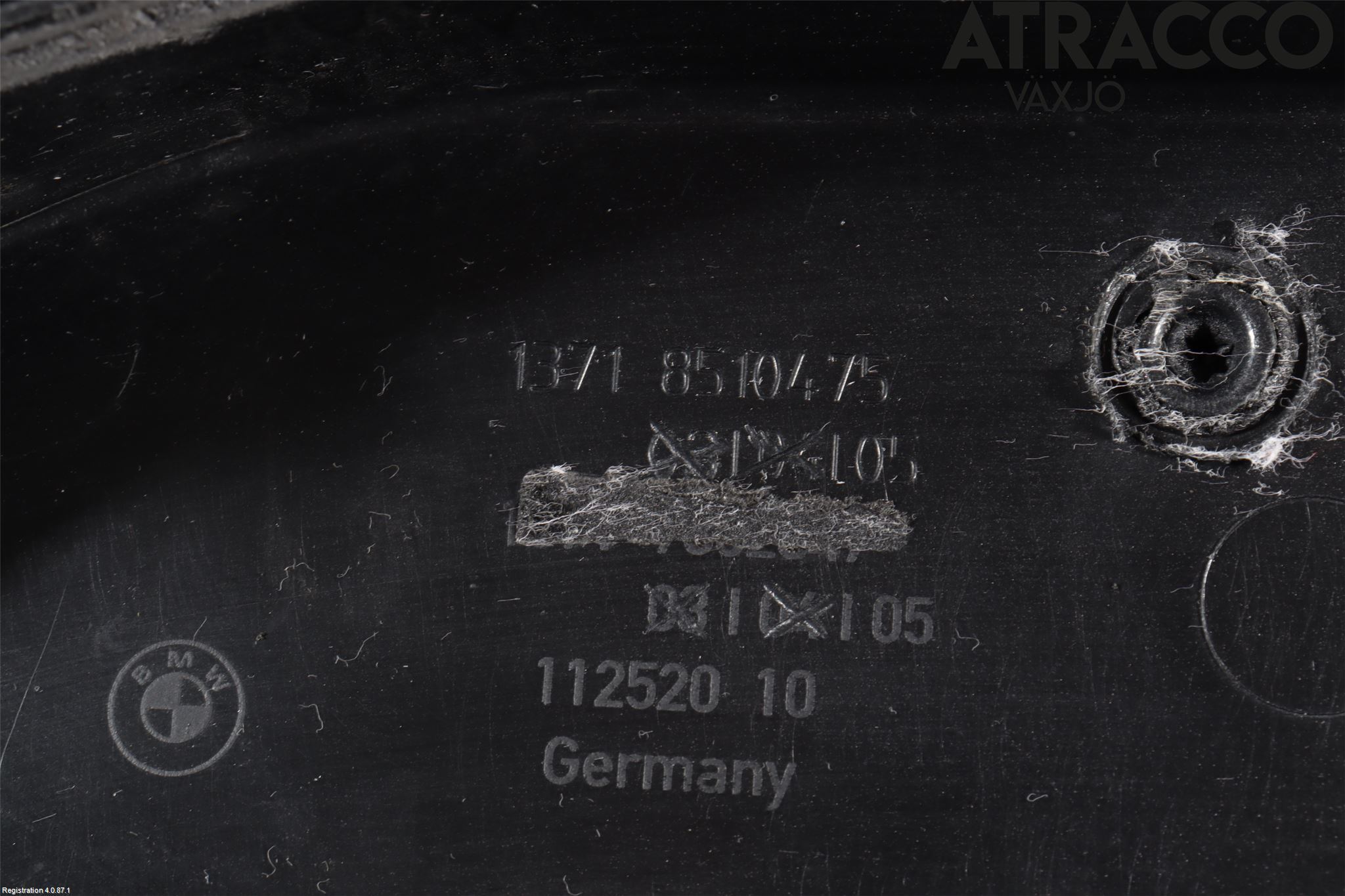 BMW 5 F10/F11/F18 09-17 Motor Deksel Over Motor