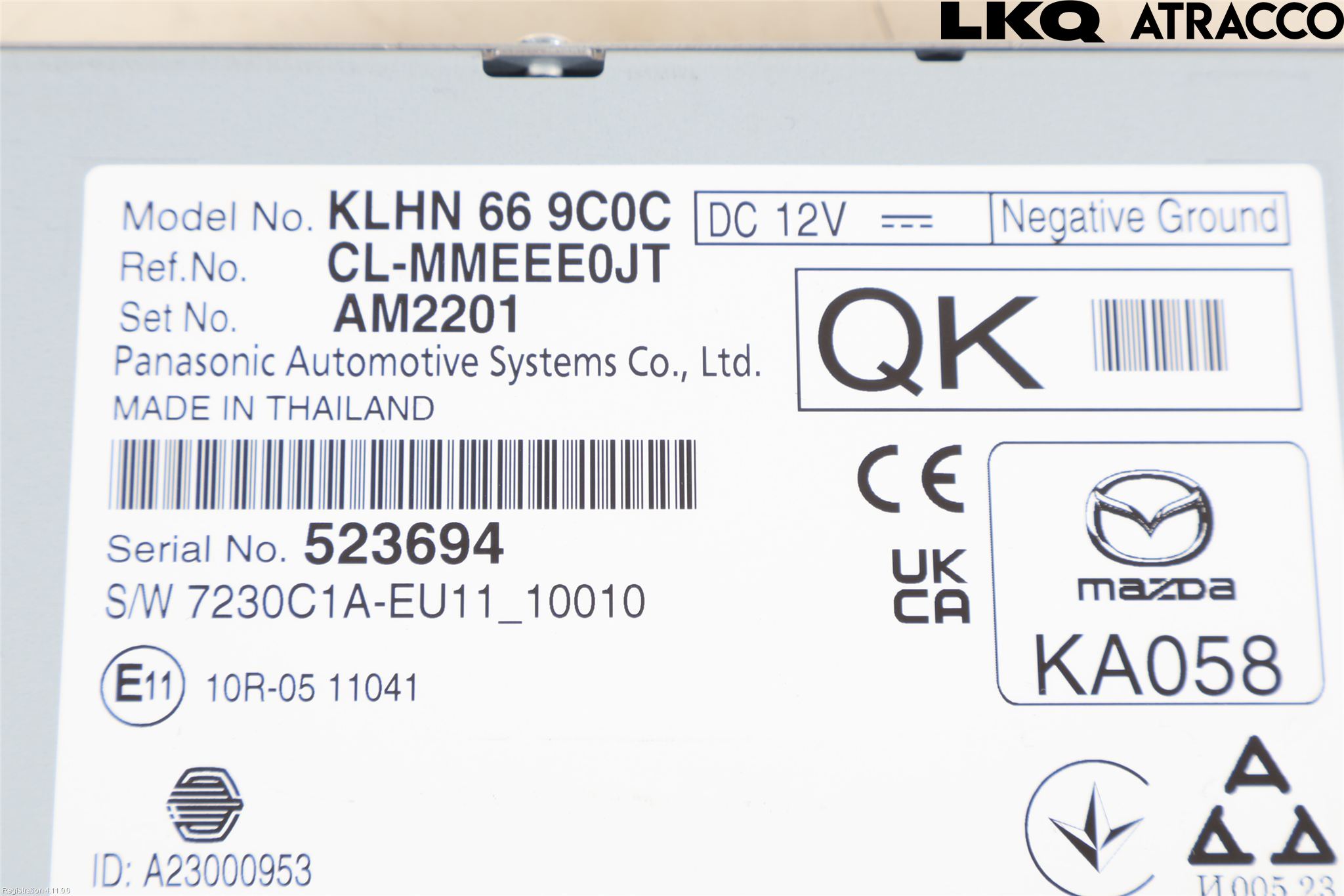 Mazda CX-60 22- Stereo Radio Med Cd