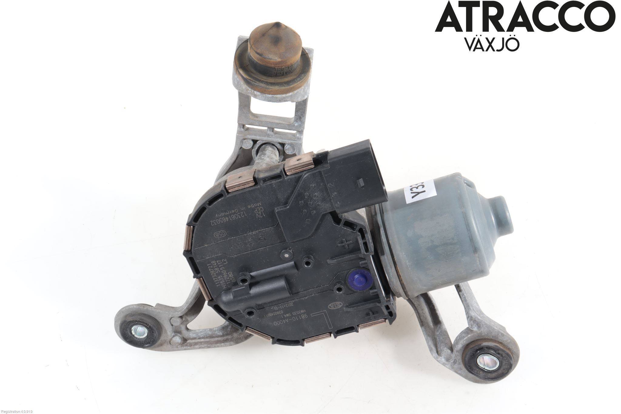 Kia CARENS III 13-19 Viskermotor Frontrute