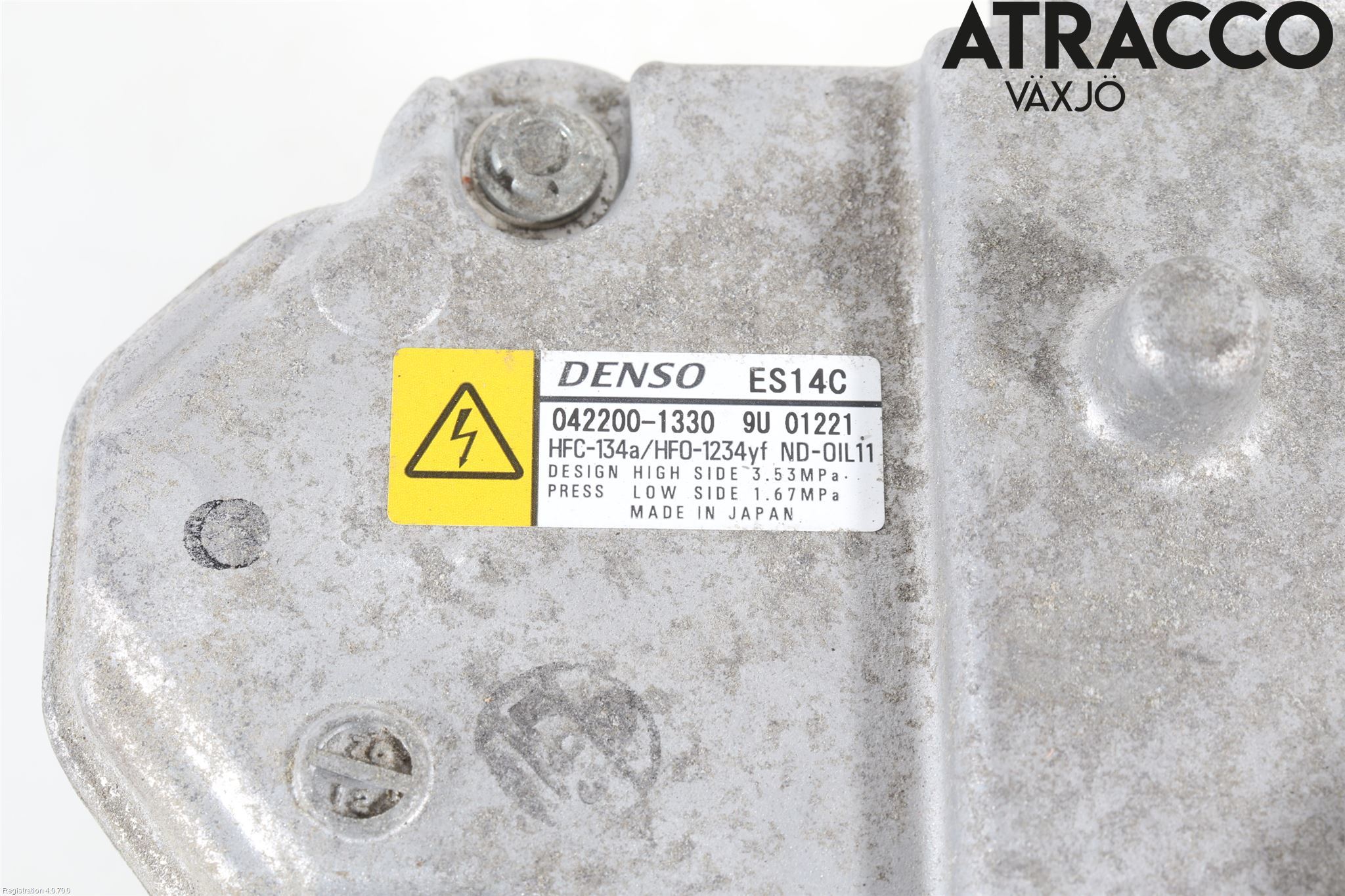 Toyota AURIS 13-19 Varme Ac Kompressor