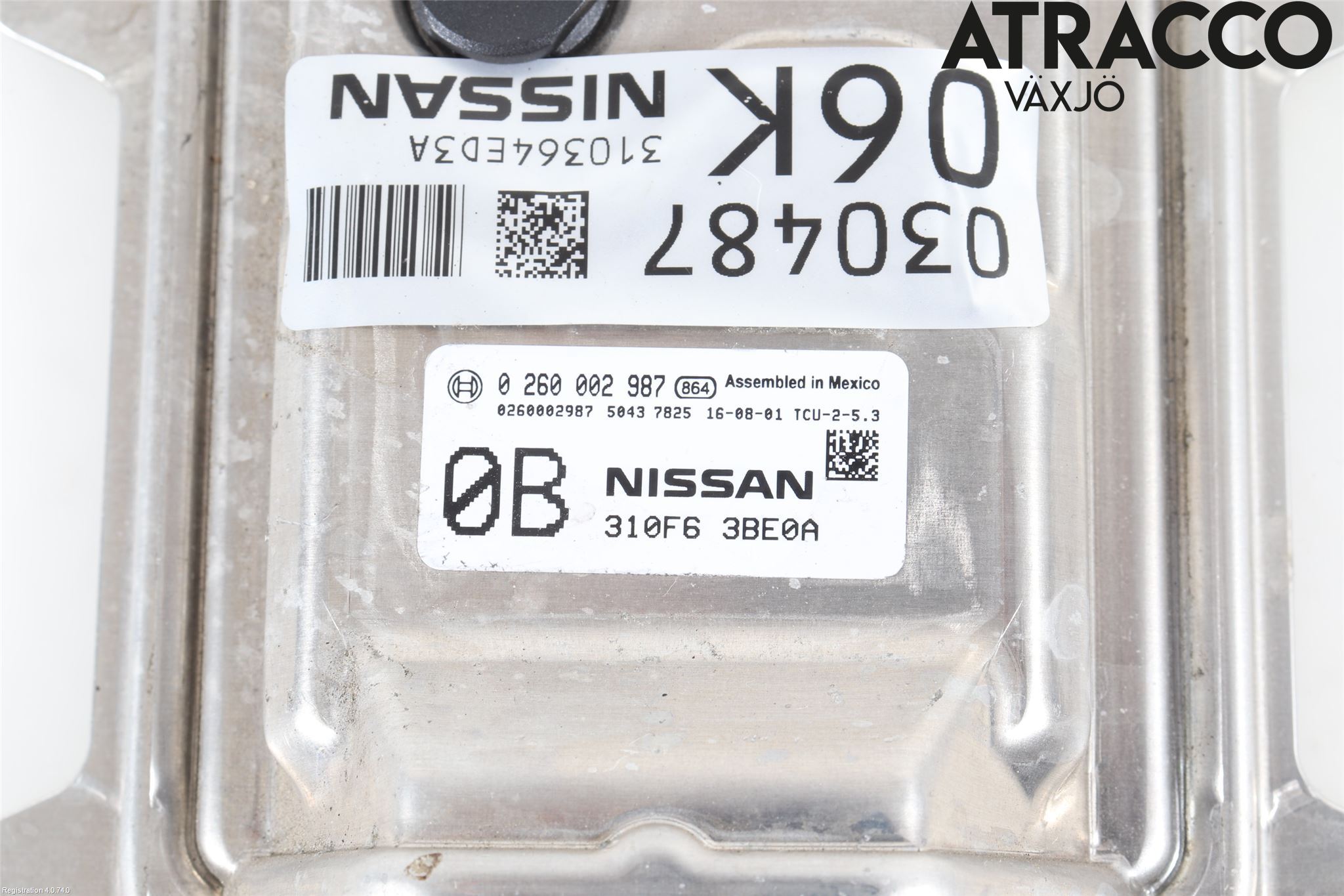 Nissan QASHQAI 14-17 Styreenhet Gearkasse