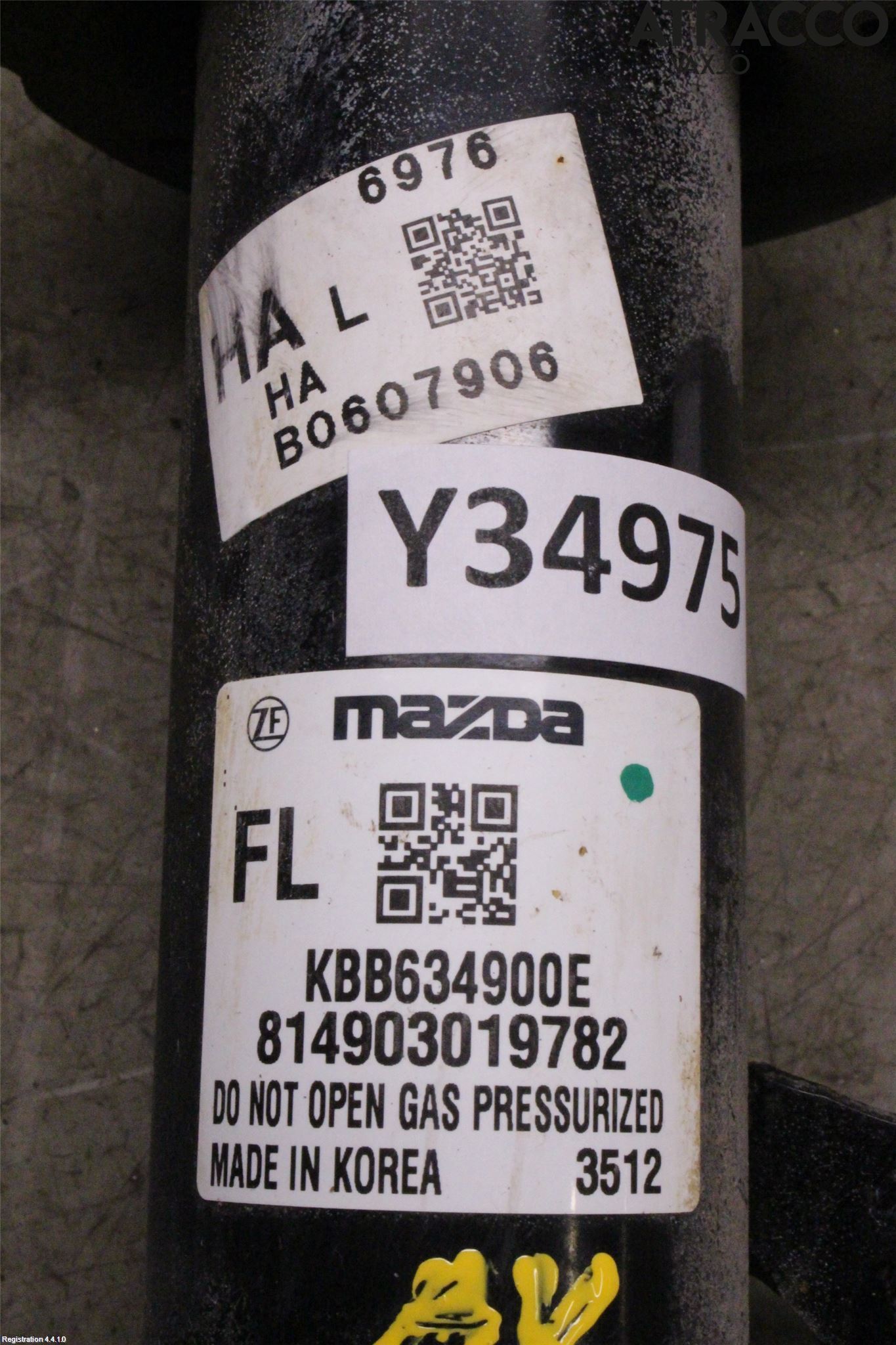 Mazda CX-60 22- Fjærbein Foran Venstre