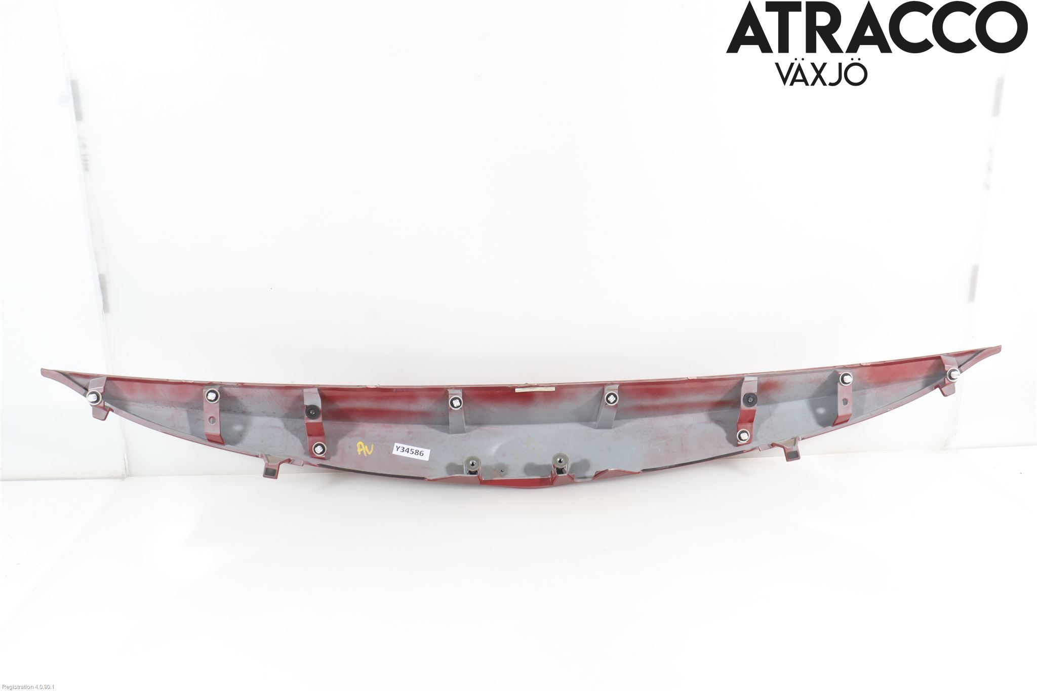 Toyota AURIS 13-19 Refleksplate - Skiltplate