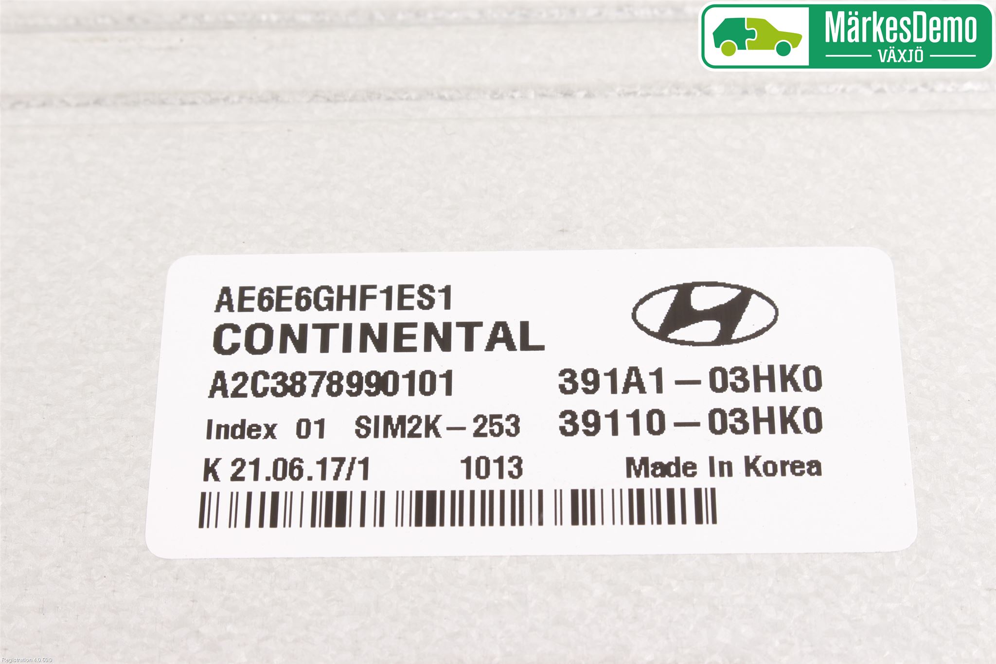 Hyundai IONIQ AE 17-22 Styreenhet Innsprøytning