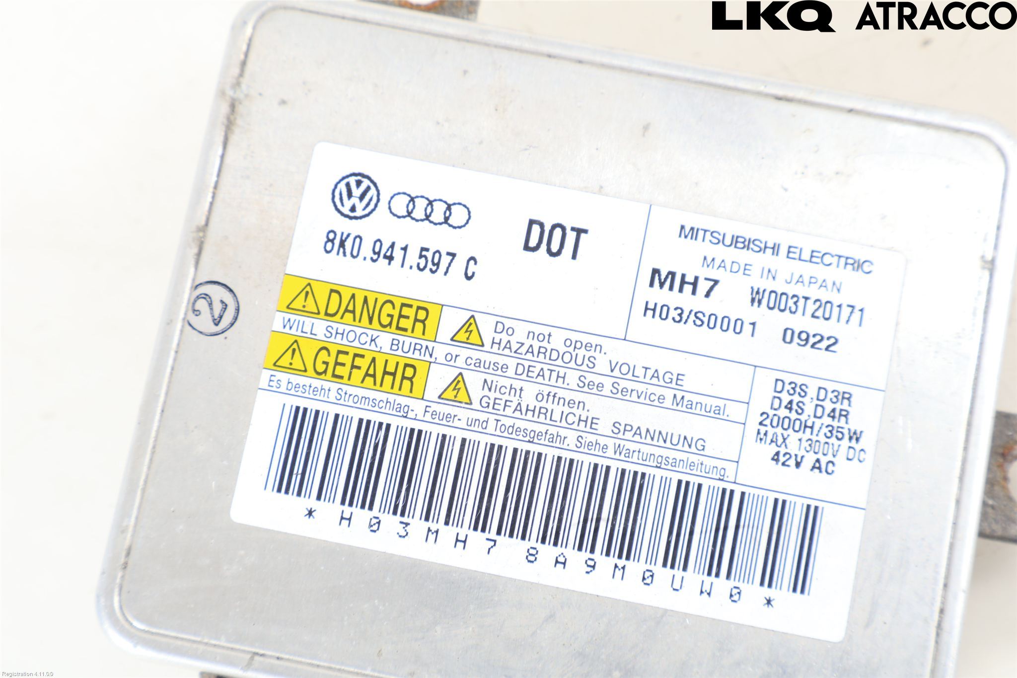 Audi A4/S4 08-11 Styreenhet Xenon