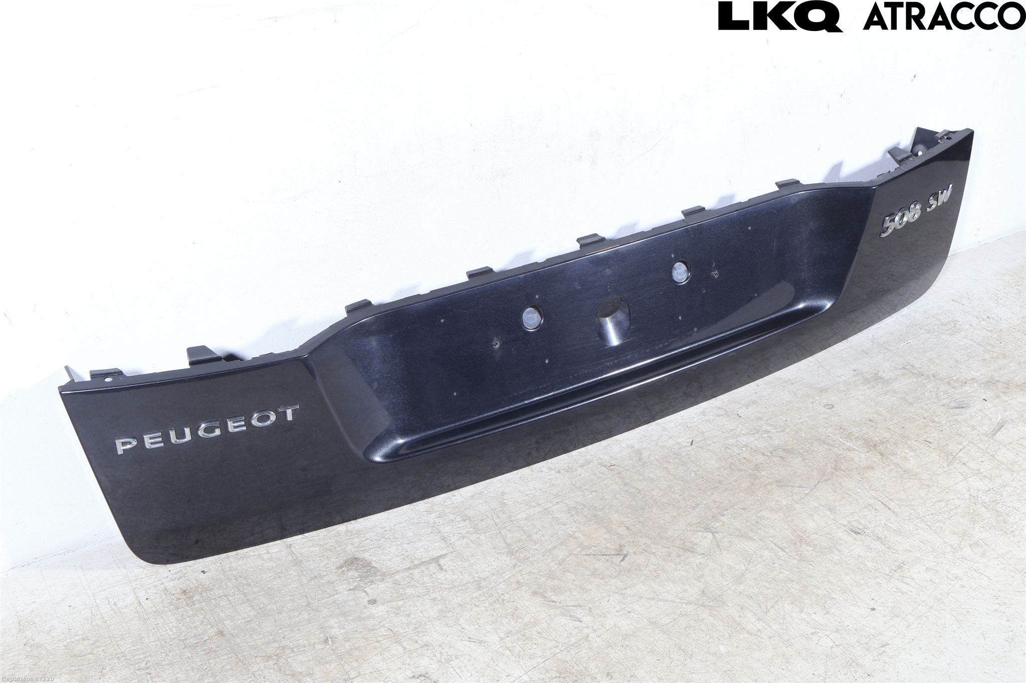 Peugeot 508 11-18 Refleksplate - Skiltplate