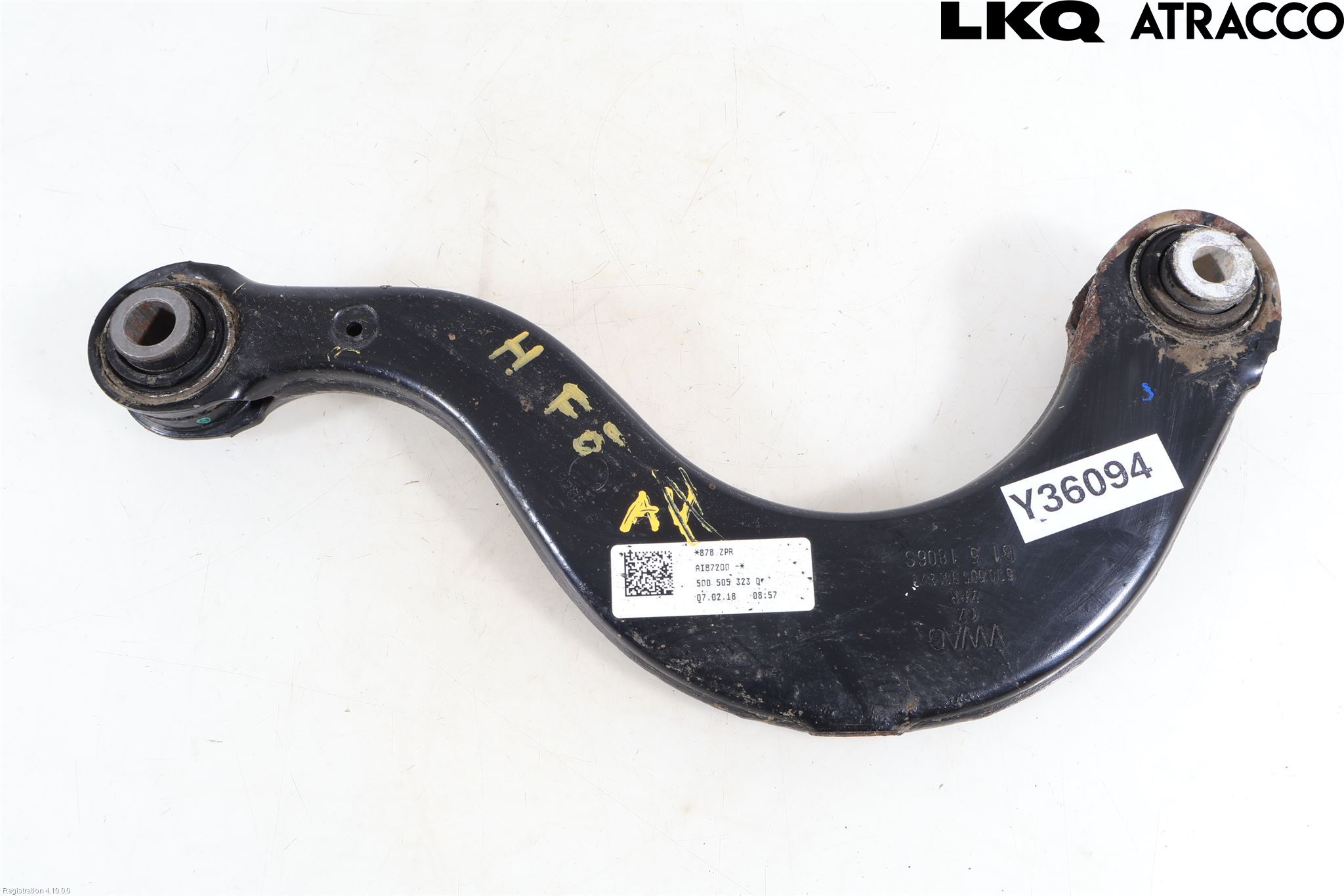 Volkswagen VW PASSAT 15-19 Bærearm Bak Høyre Øvre