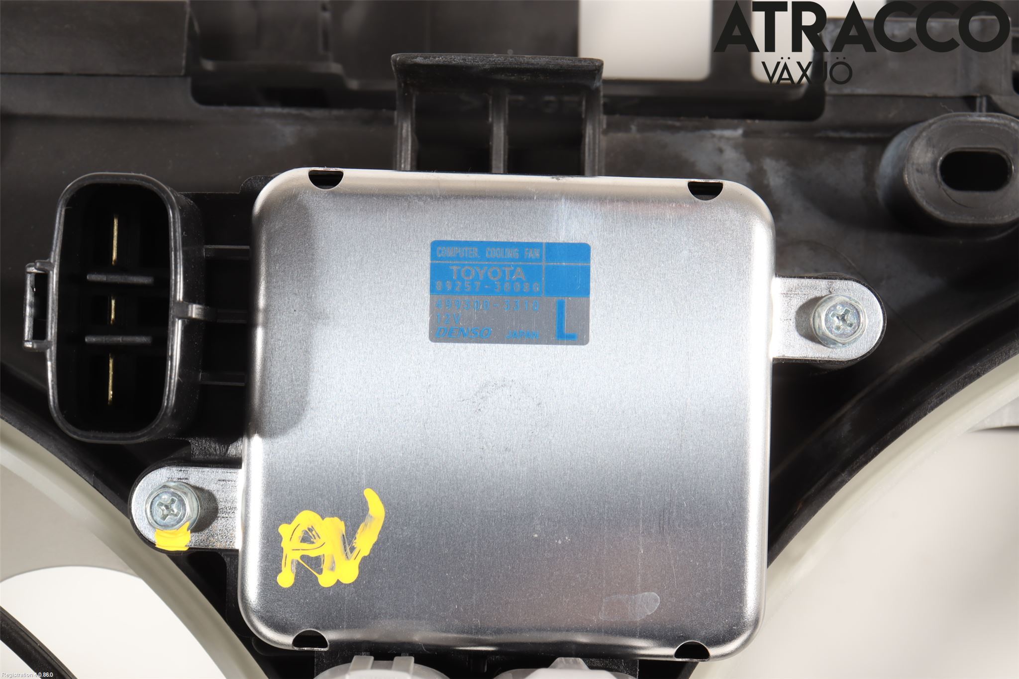 Toyota AURIS 13-19 Kjølevifte-Radiator Hus-Kåpe