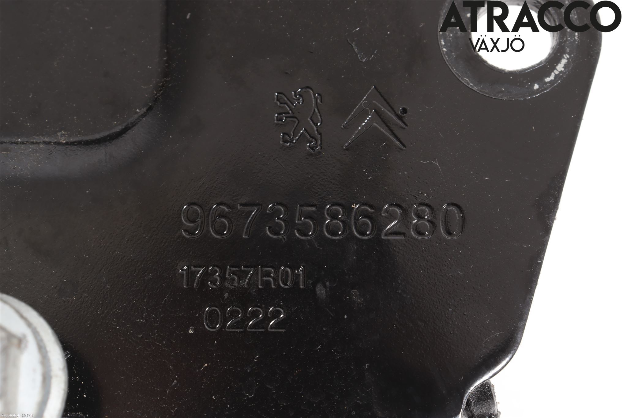 Peugeot 3008 17-24 Motor Feste Stål-Alu