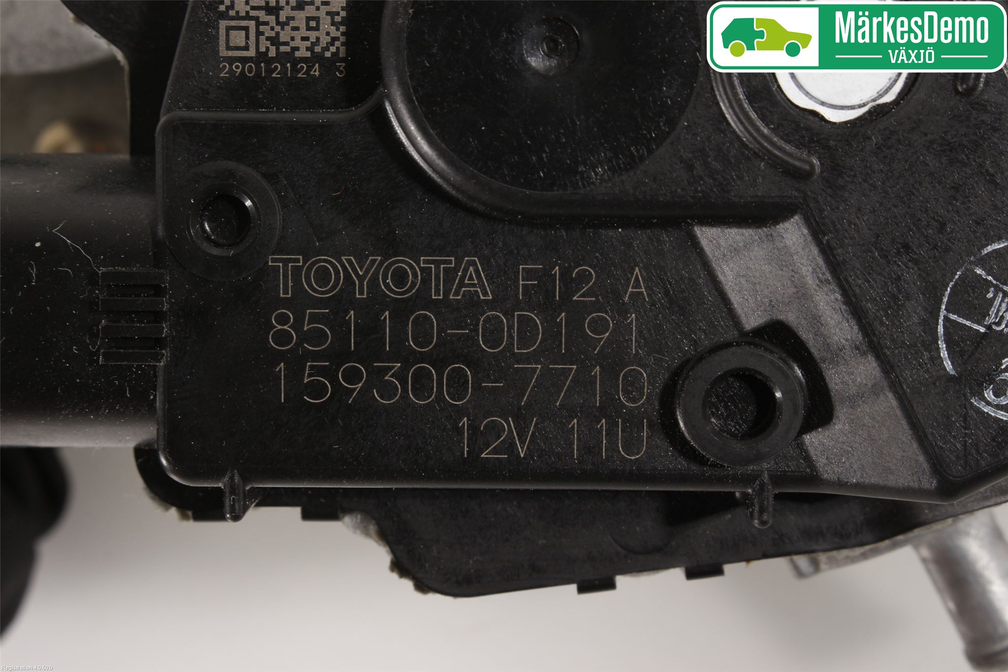 Toyota YARIS XP130 15-20 Viskeroverføring Frontrute