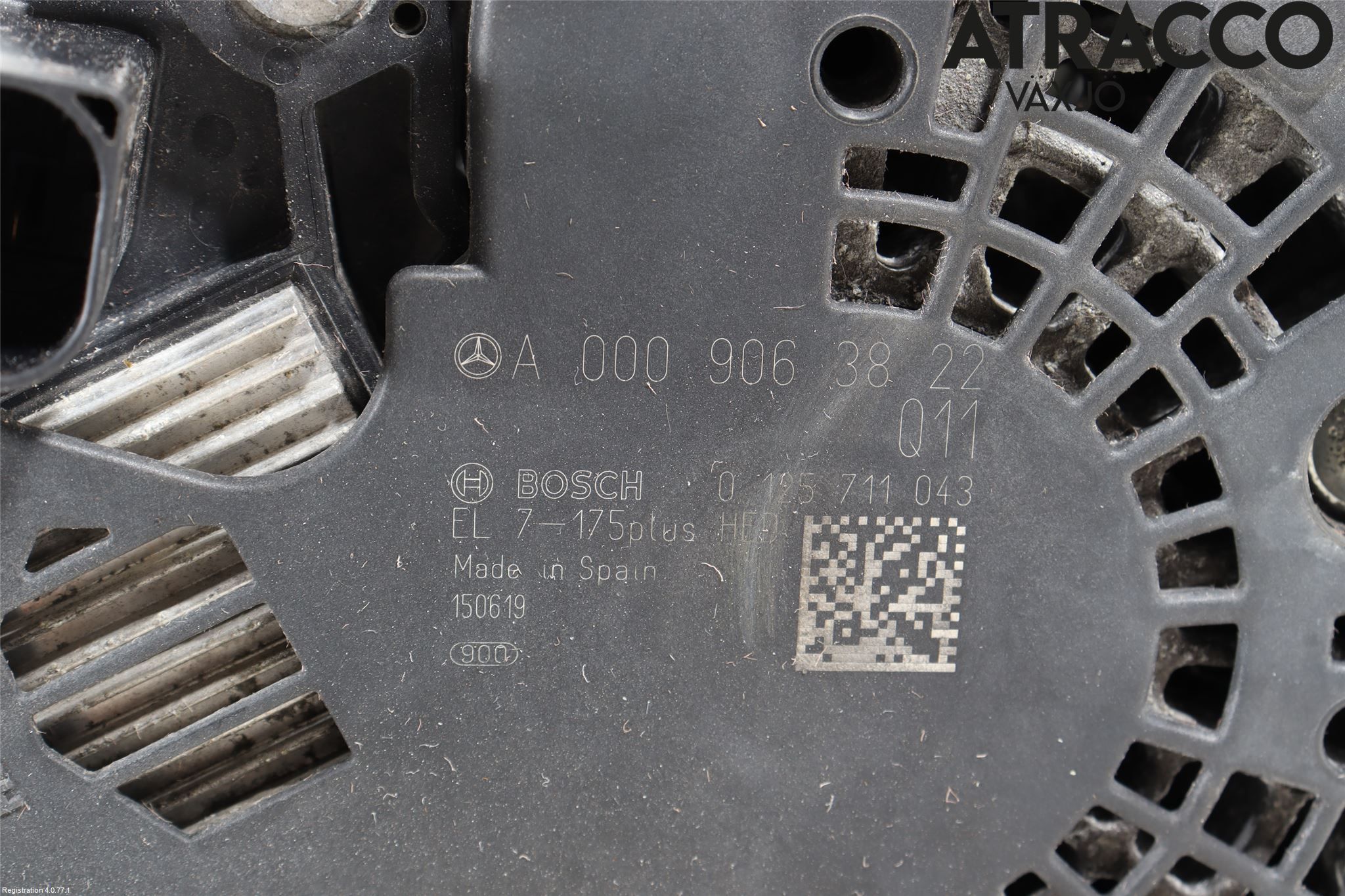 Mercedes-Benz MB A-KLASS (W176) 13-18 Dynamo