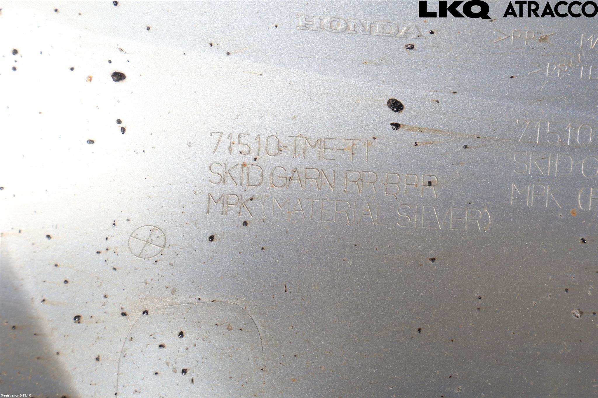 Honda CR-V 19-22 Støtfanger Bak Midt Del