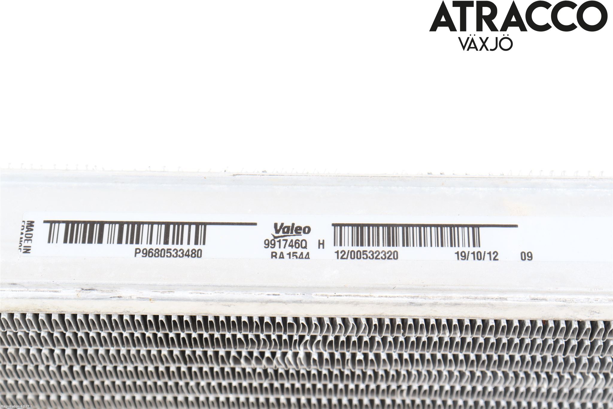 Peugeot 308 08-13 Radiator Manuell