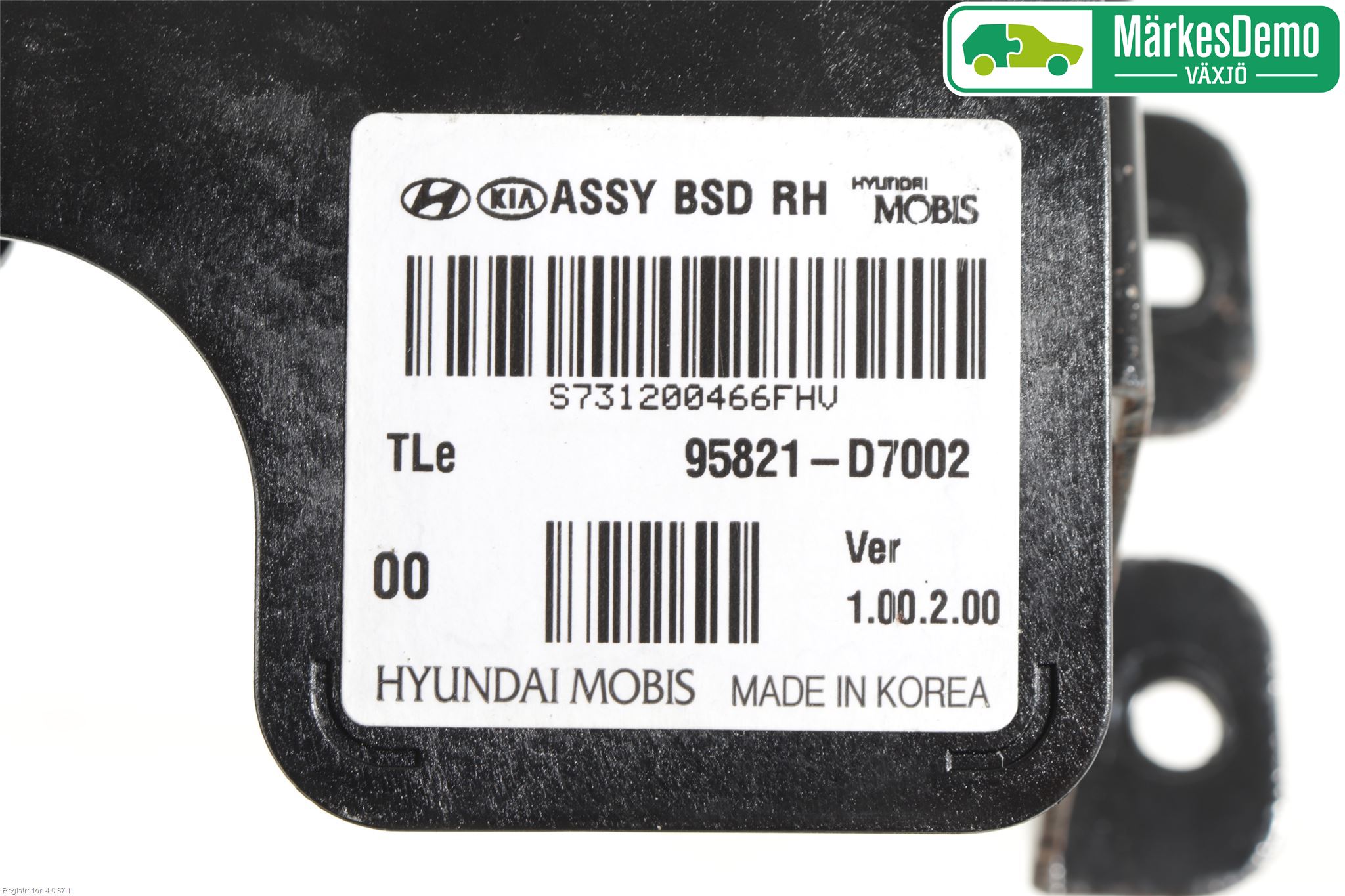 Hyundai TUCSON 05- Sensor Kollisjonsbeskyttelse