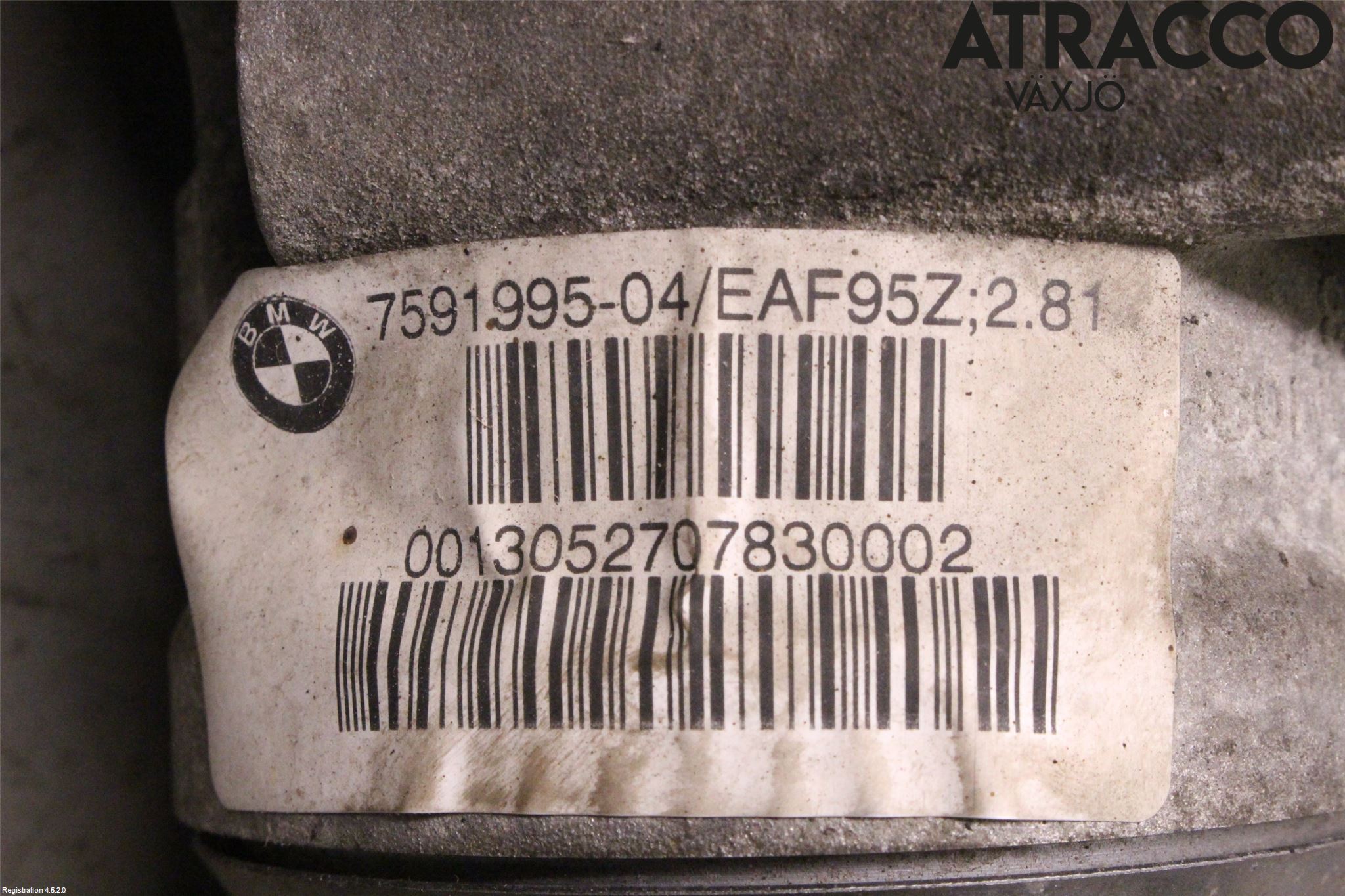 BMW 3 F30/F31/F80 12-19 Kardang Foran