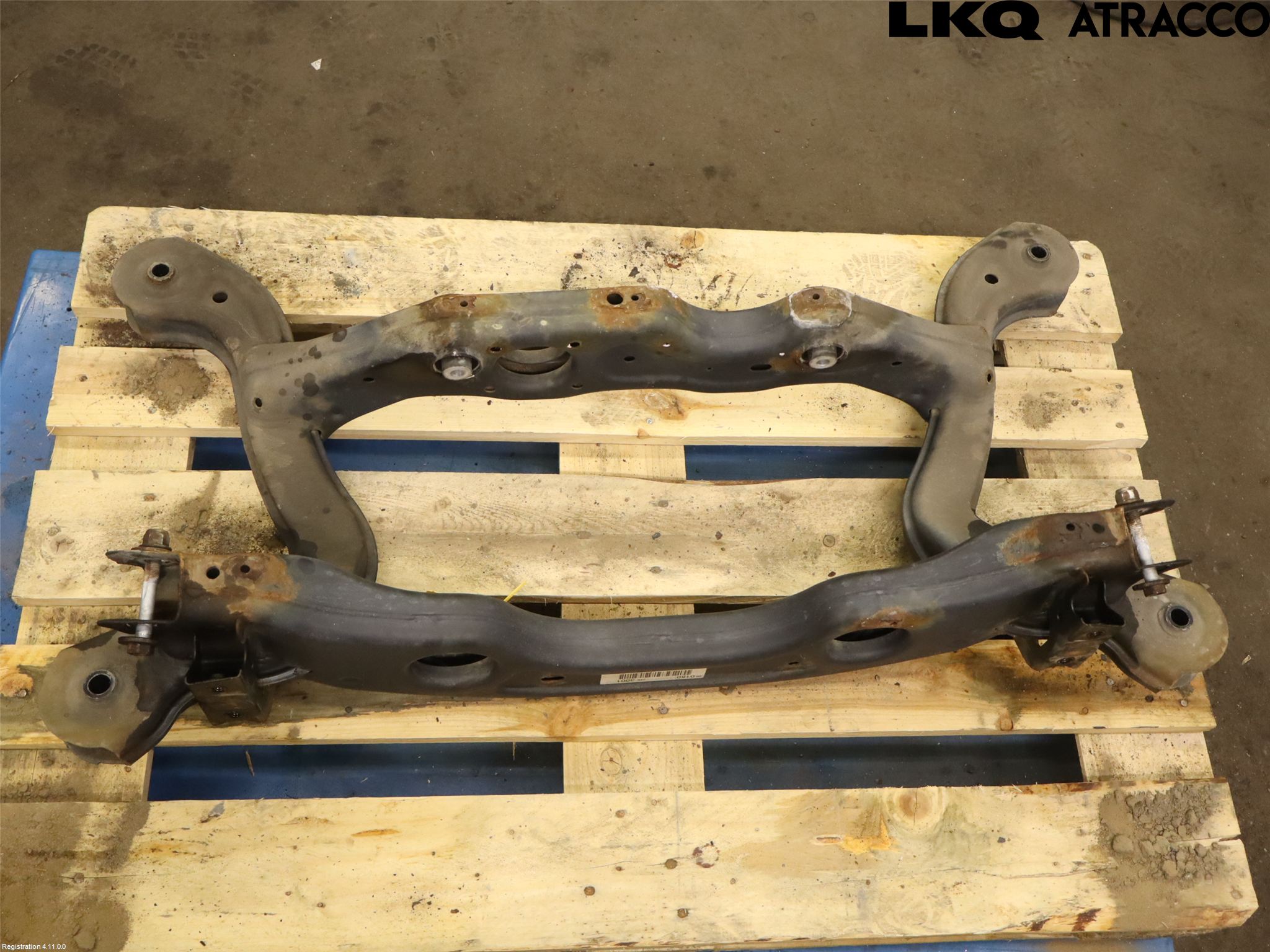 Mercedes-Benz MB B-KLASS (W246/W242) 12-19 Bakaksel Feste Travers-Ramme