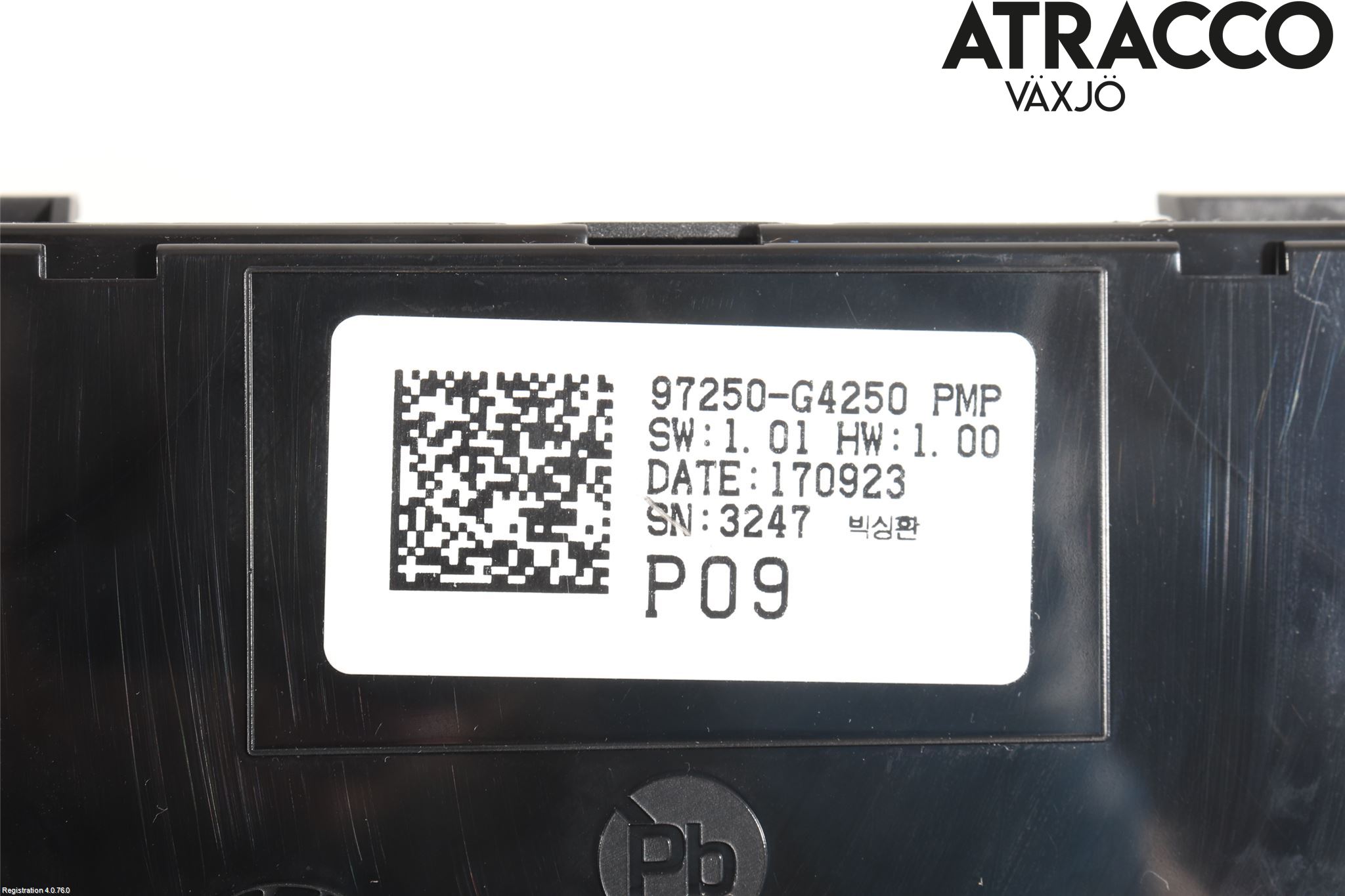 Hyundai i30 PD 17- Varme Ac Betjening-Display
