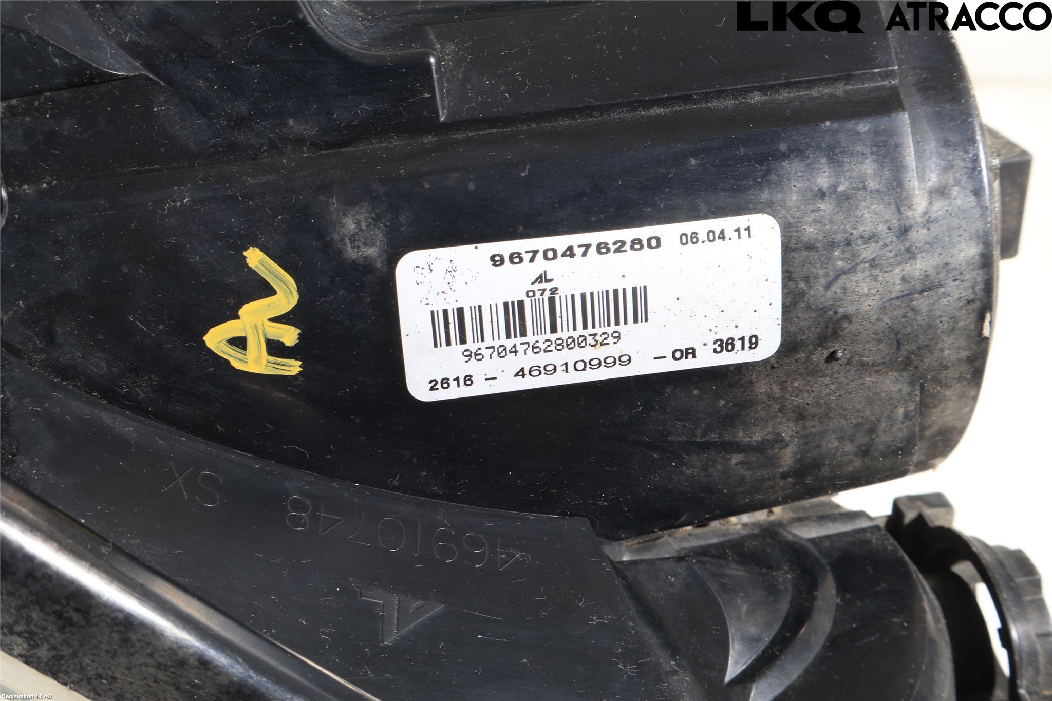 Peugeot 508 11-18 Frontlykt-Kurve-Tåkelys