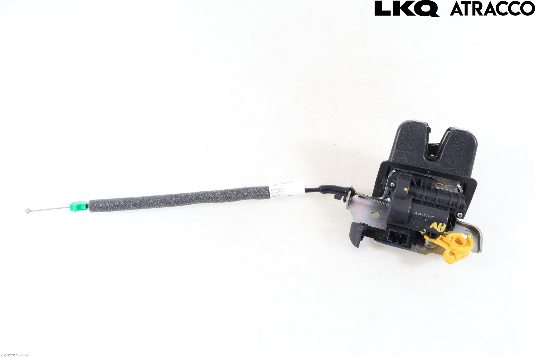 Volkswagen VW TIGUAN 16-24 Bakluke-Lokk Låsekasse