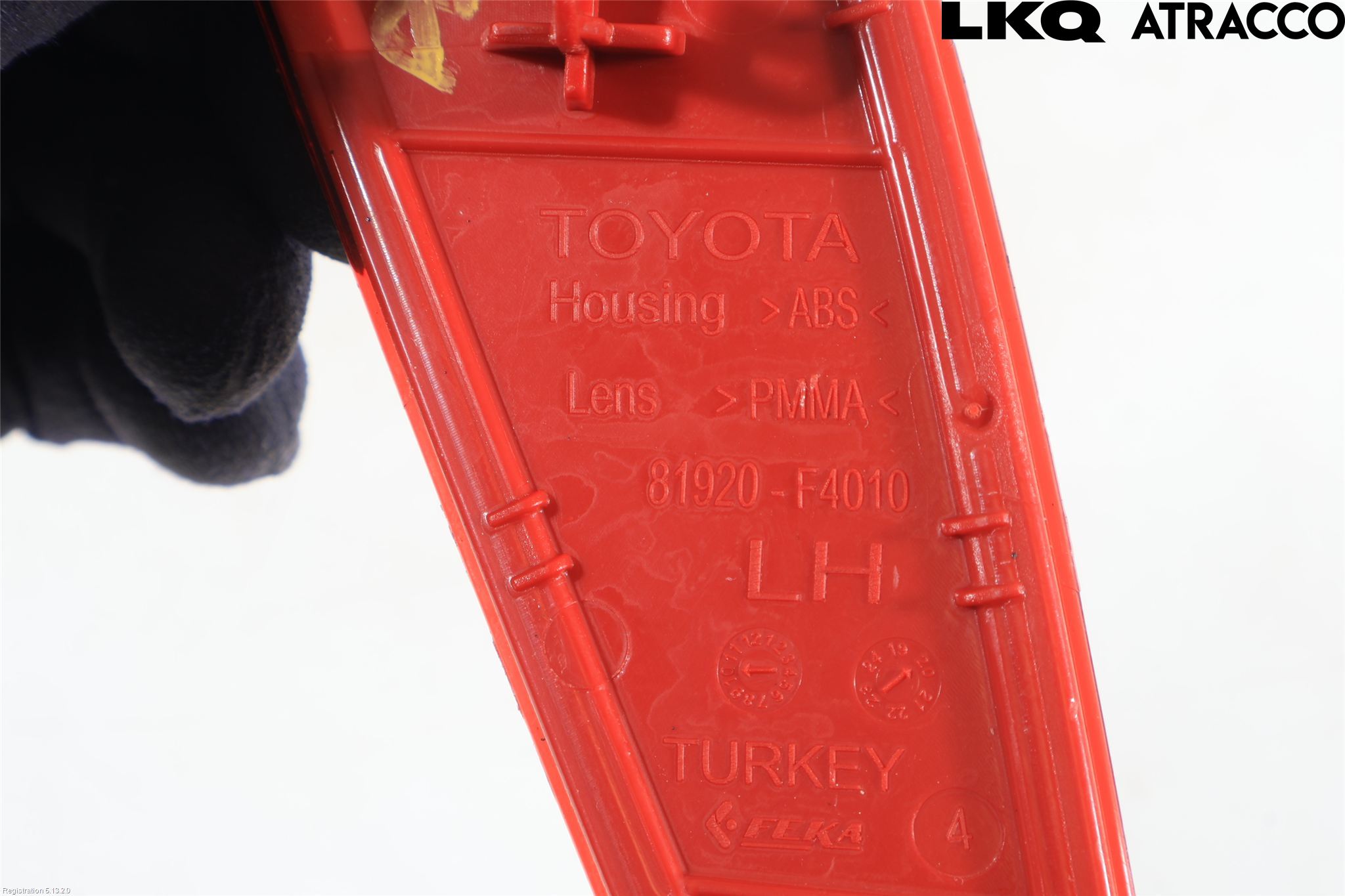 Toyota YARIS XP21 20- Refleks Bak