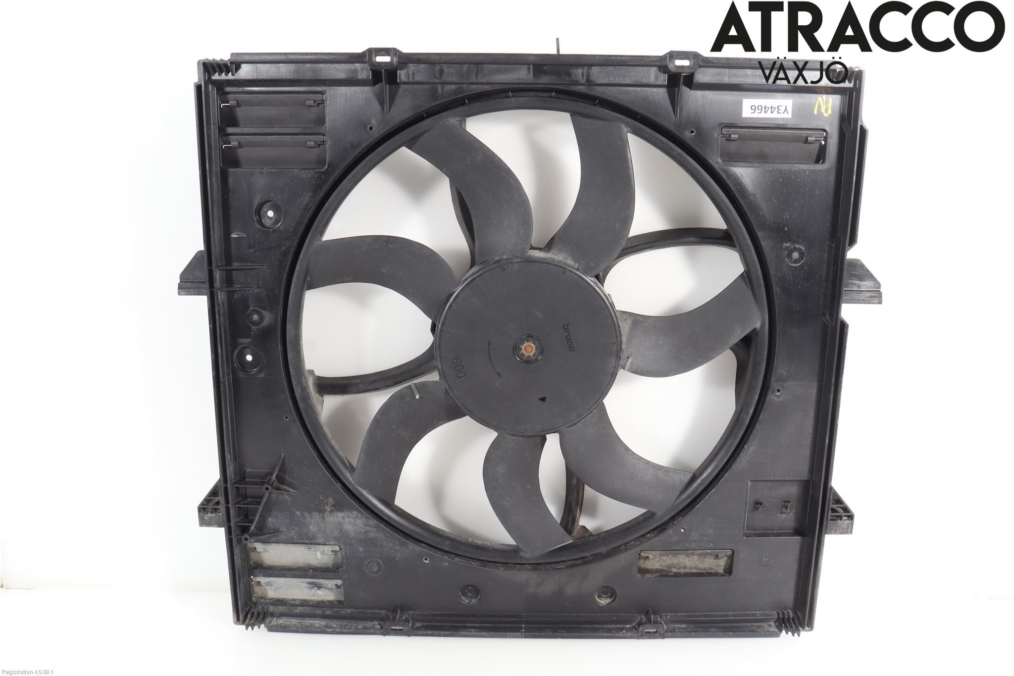 Volkswagen VW AMAROK 2H 10-22 Kjølevifte-Radiator Hus-Kåpe