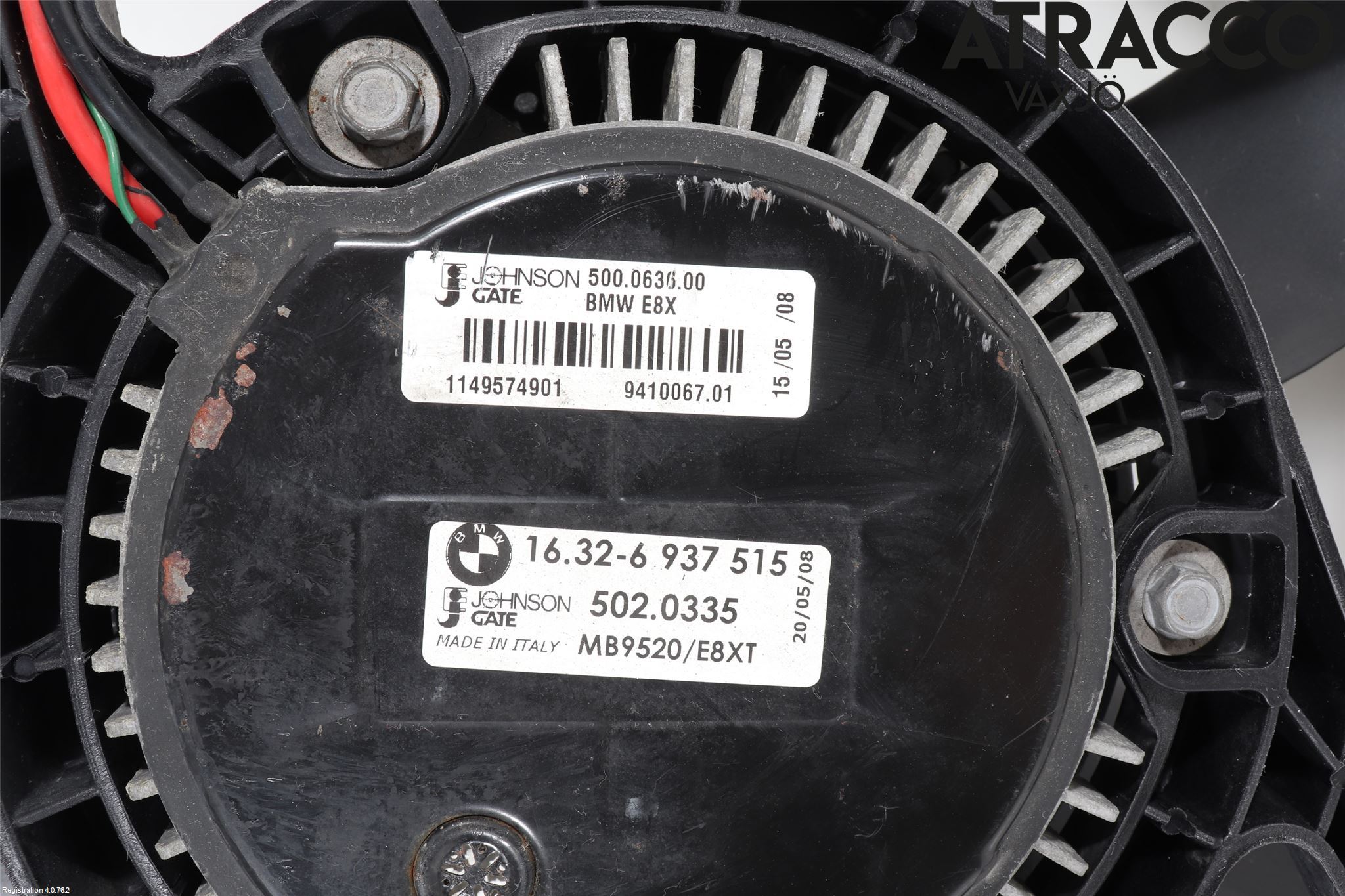 BMW 1 E87/81 5D/3D 03-11 Kjølevifte-Radiator Hus-Kåpe