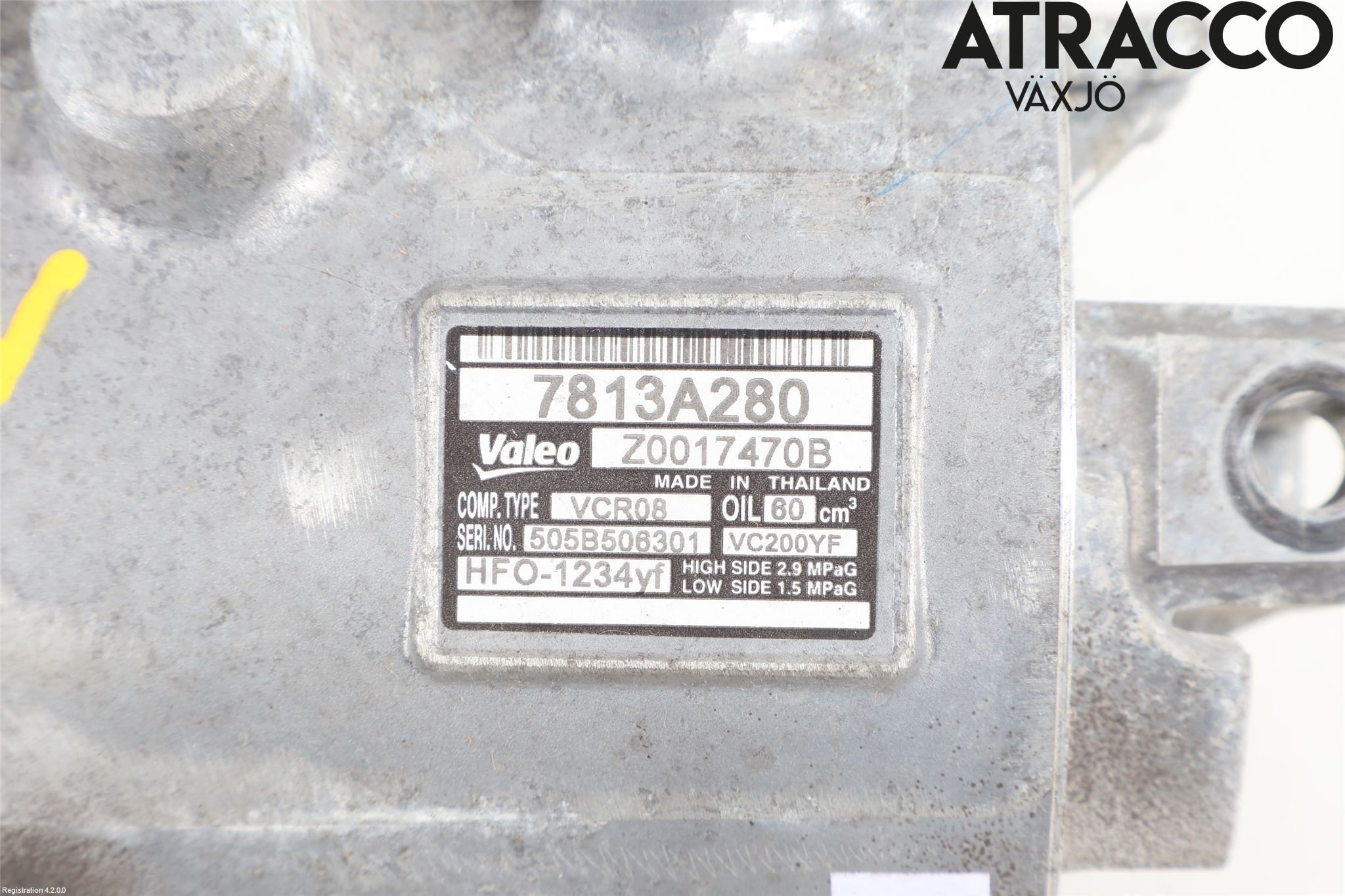 Mitsubishi SPACE STAR 13- Varme Ac Kompressor