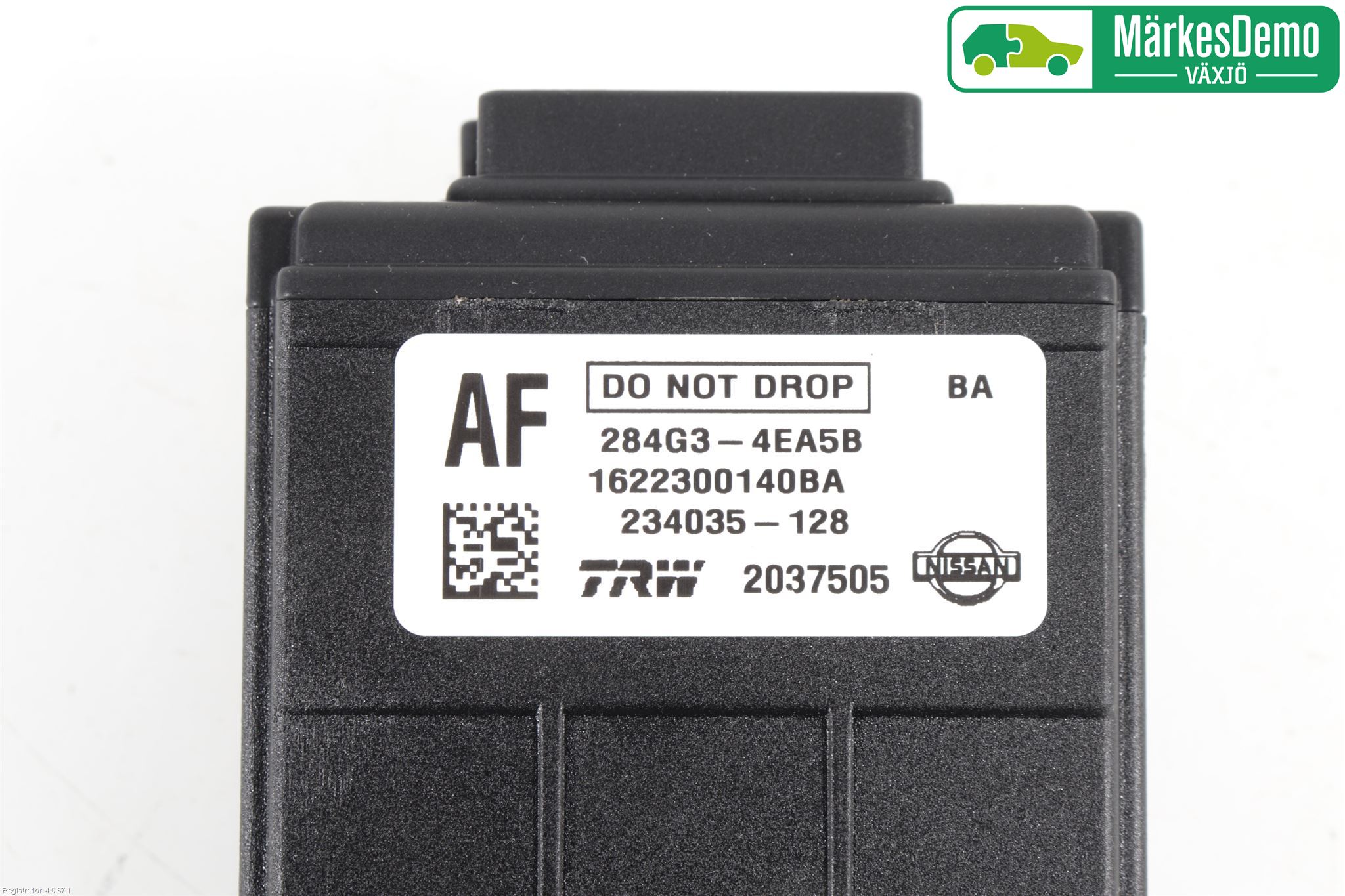 Nissan QASHQAI 14-17 Sensor Kollisjonsbeskyttelse